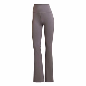 adidas - Women's Yoga Studio Flared Leggings (HK6547) Flexible Performance Wear NonBindingWaistline