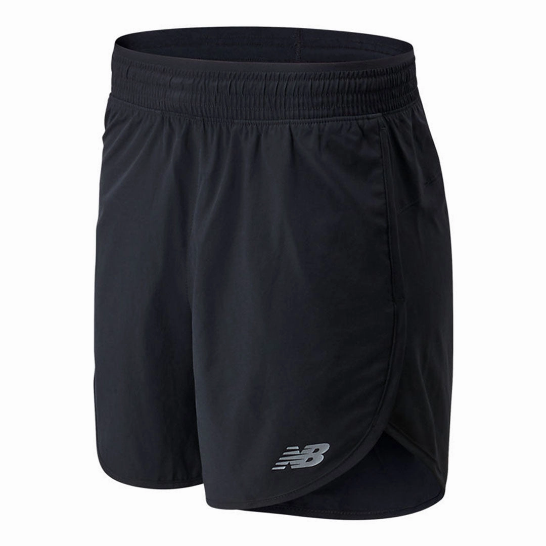 Padded hips New Balance - Women's Accelerate 5 Inch Shorts (WS01209 BK)