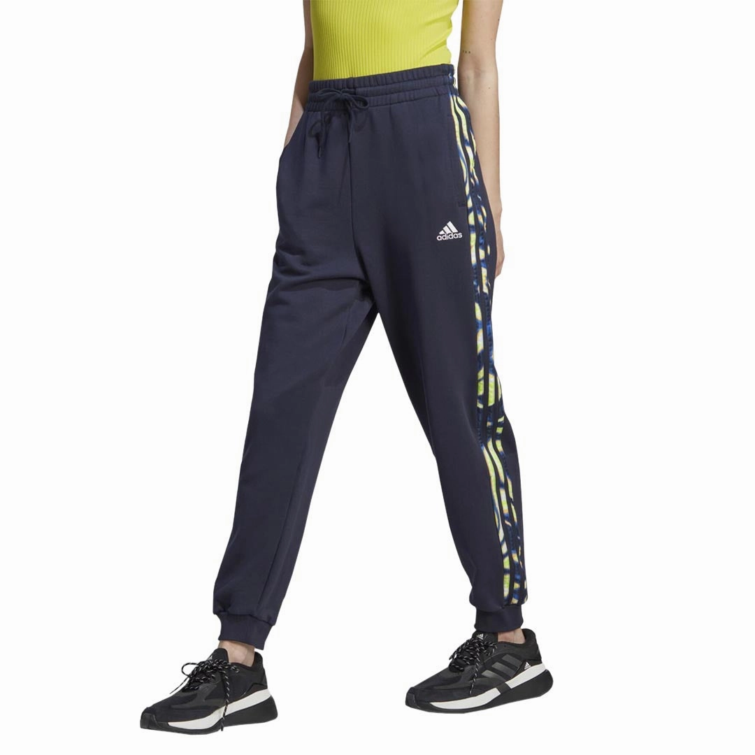 adidas - Women's Vibrant Print 3-Stripes Pant (IL5863) Breathable layers PermeableCloth