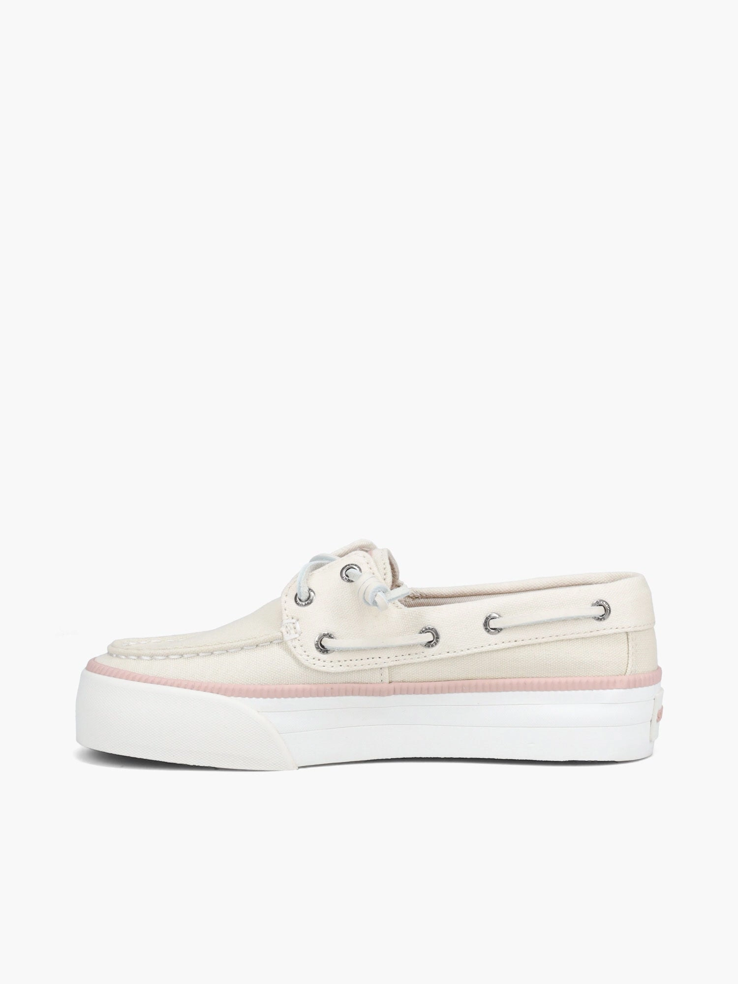 Bahama Sea Platform Offwht Pink recycled Layered Cushioning System