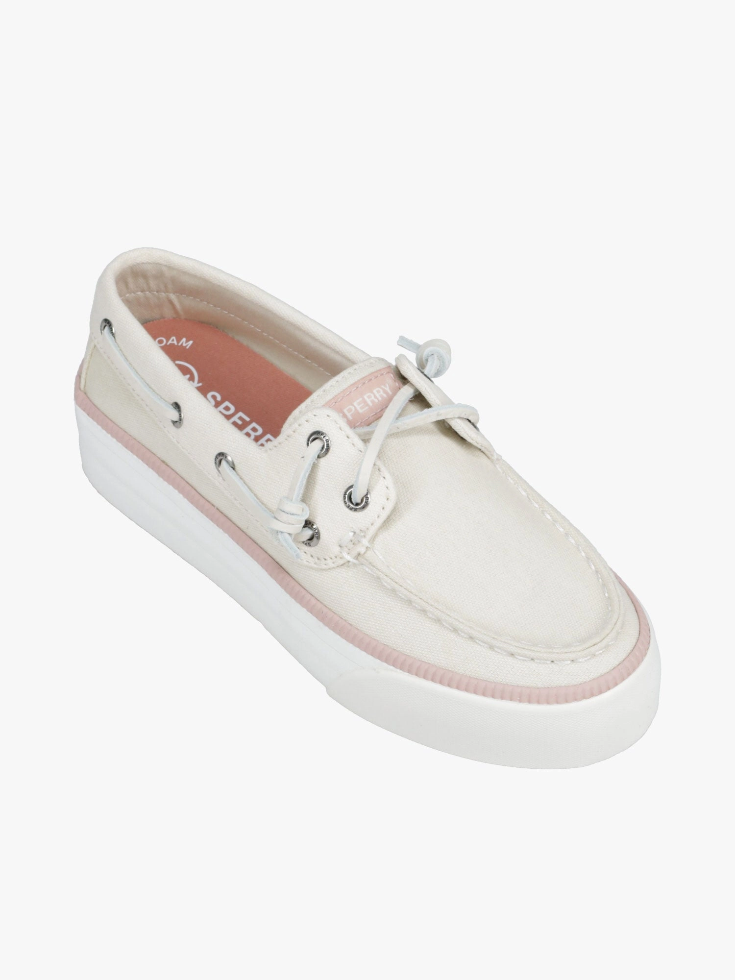 Bahama Sea Platform Offwht Pink recycled Energy return Arch Support Construction