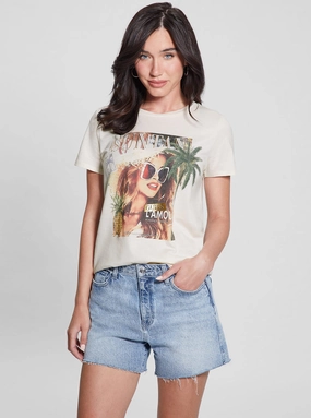 Eco Beige Suntan Cover T-Shirt High Durability Material