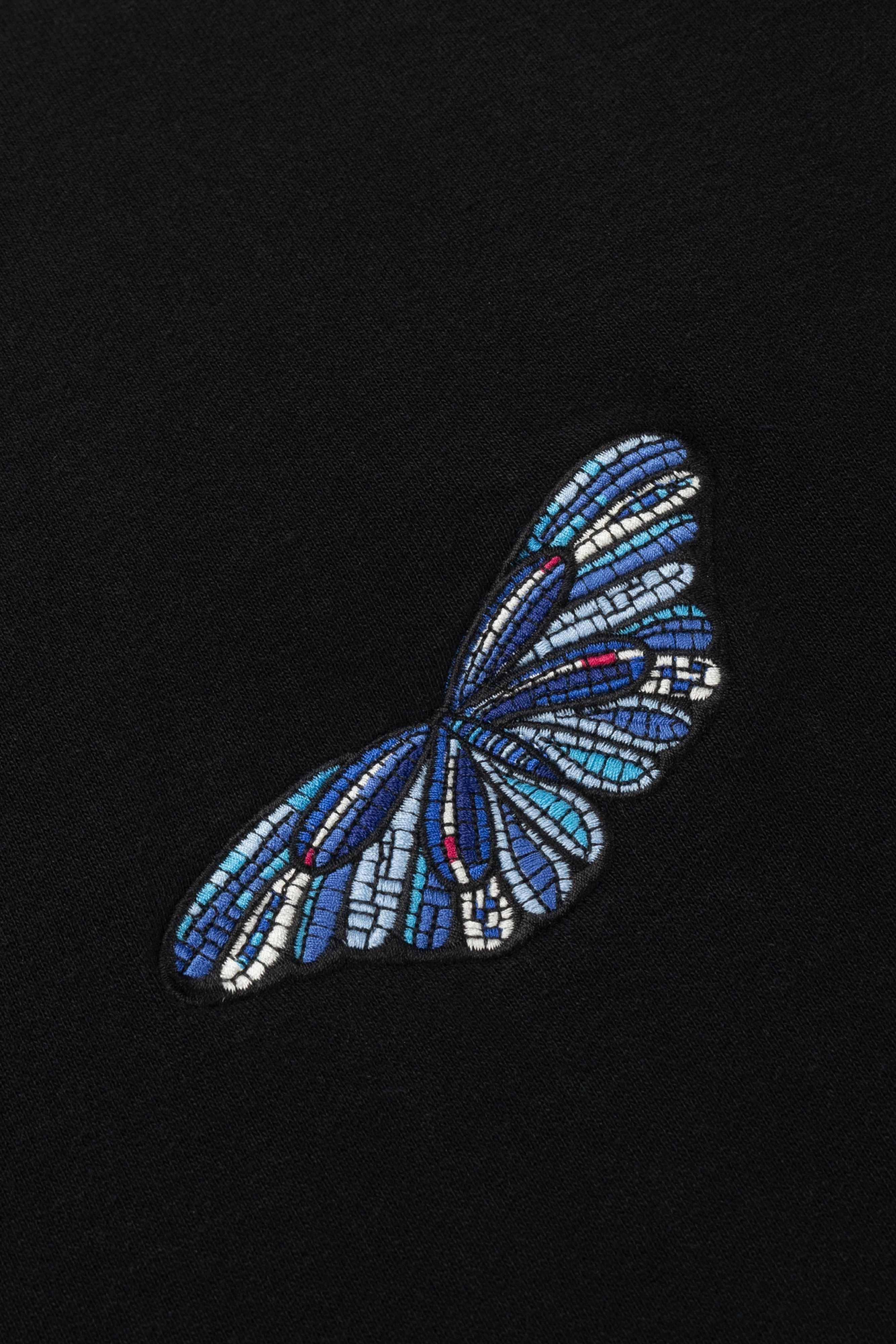 STAIRWAY BUTTERFLY HOODIE Softened Edges Odor Resistant Material