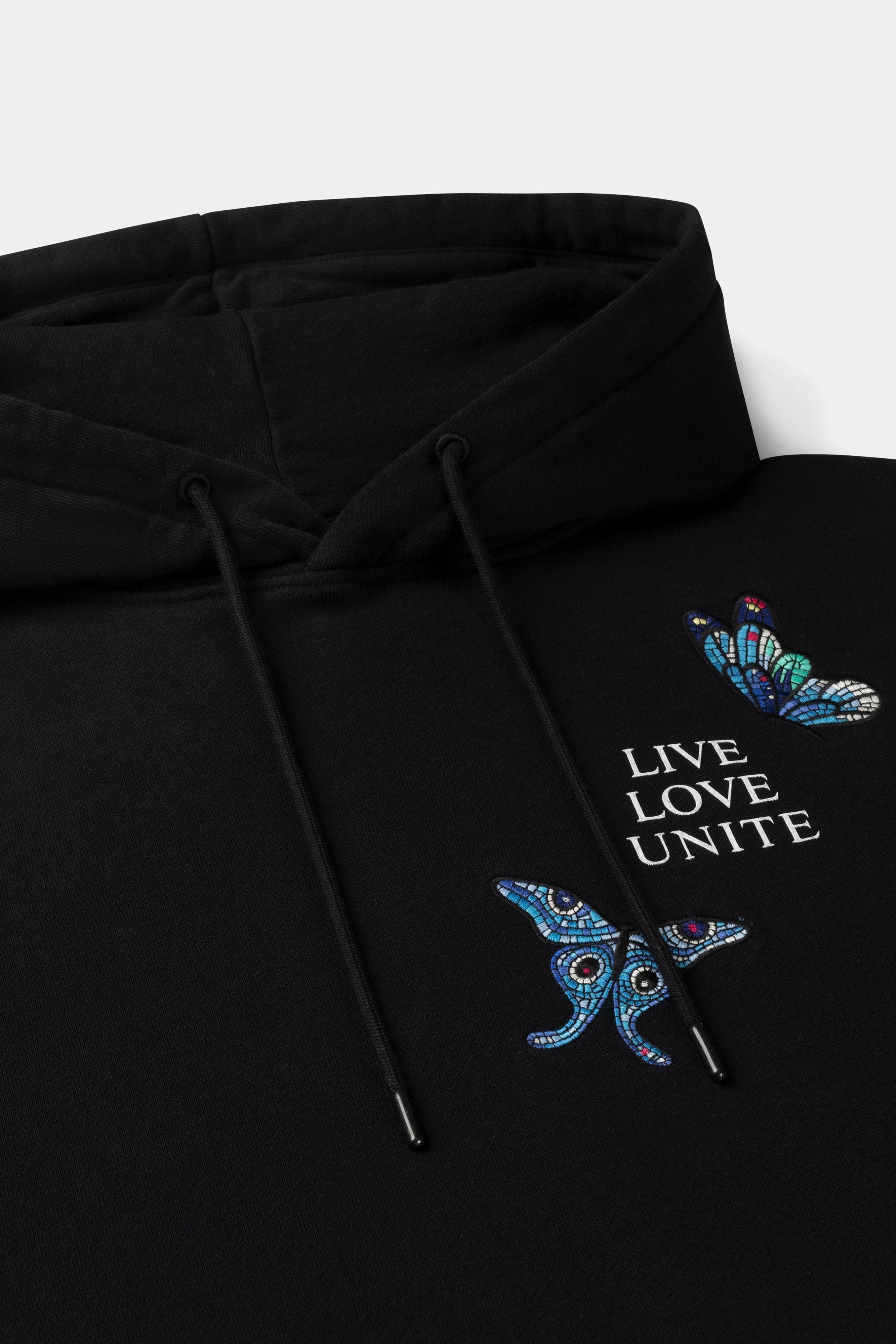 Perfect Layers Soft and Cozy STAIRWAY BUTTERFLY HOODIE