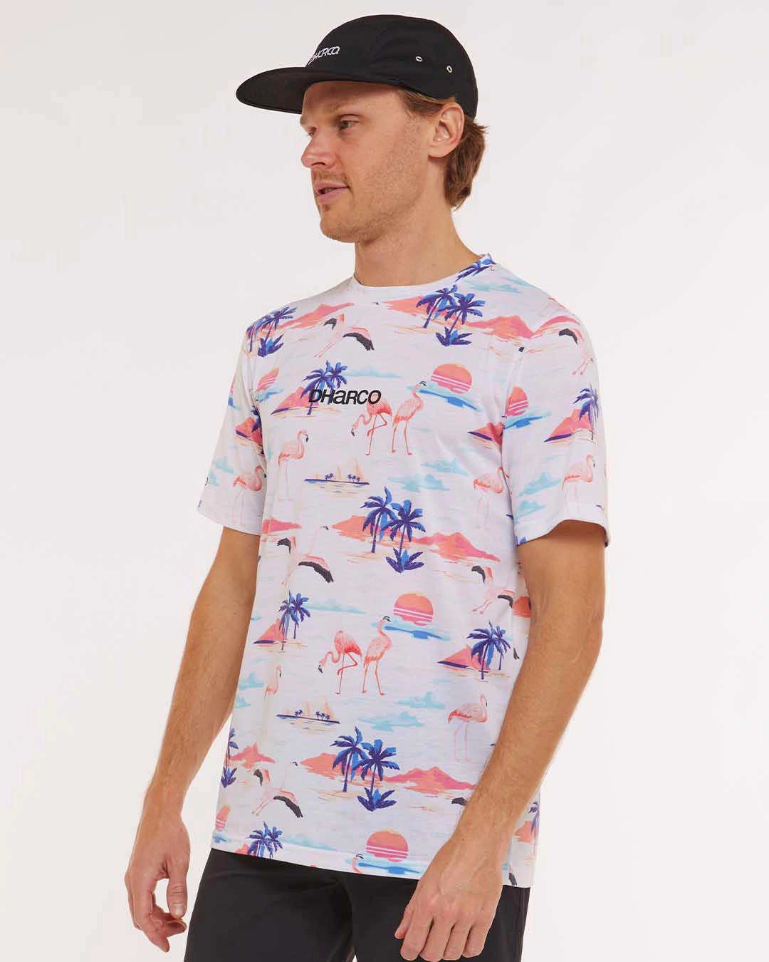 Mens Short Sleeve Tech Tee | Jessie Cozy Flex