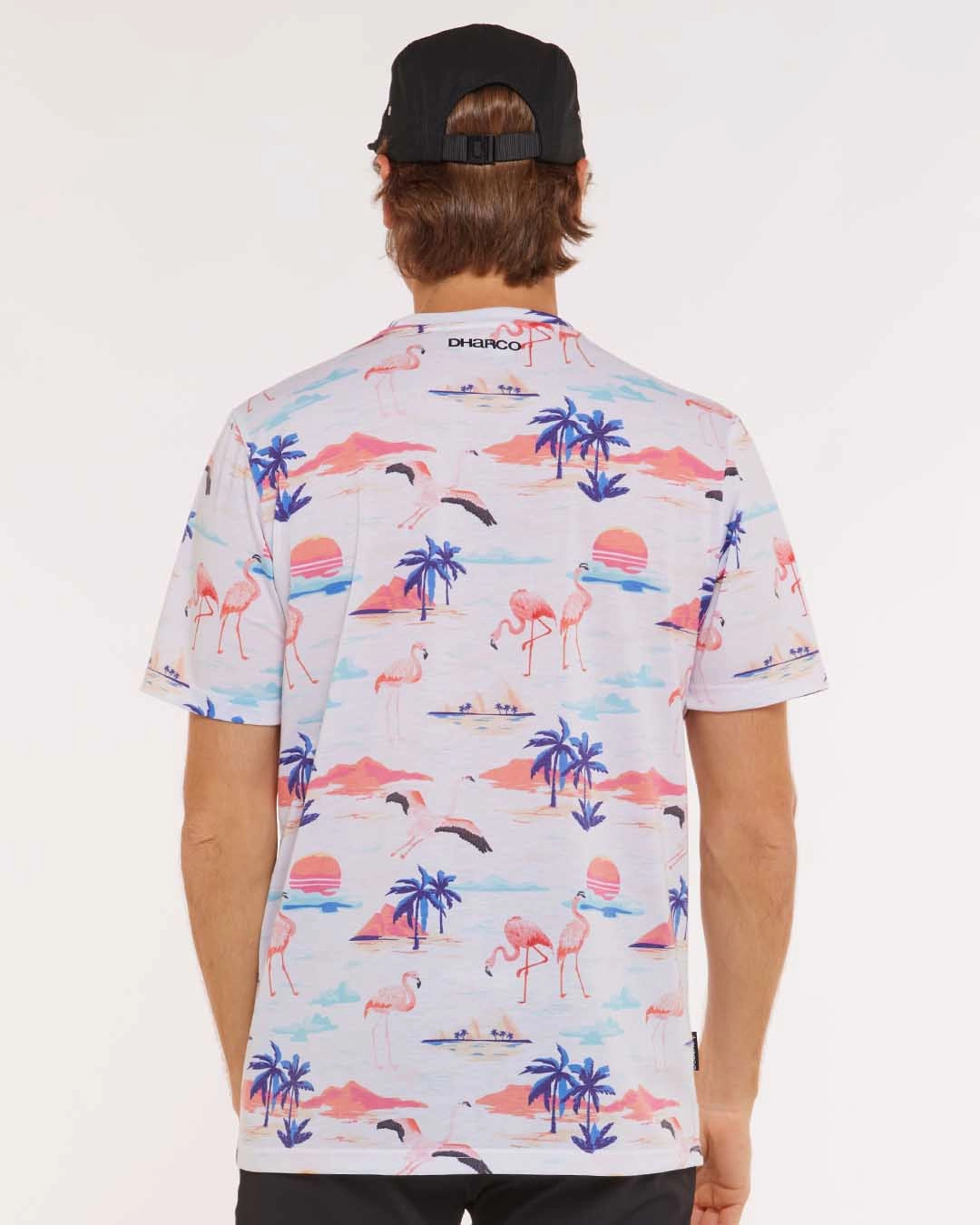 Mens Short Sleeve Tech Tee | Jessie Bohemian style Cozy Stretch