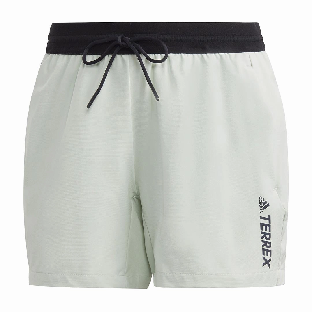 Stretch Waist Flat Lock Stitching adidas - Women's Terrex Liteflex Hiking Shorts (HT2051)