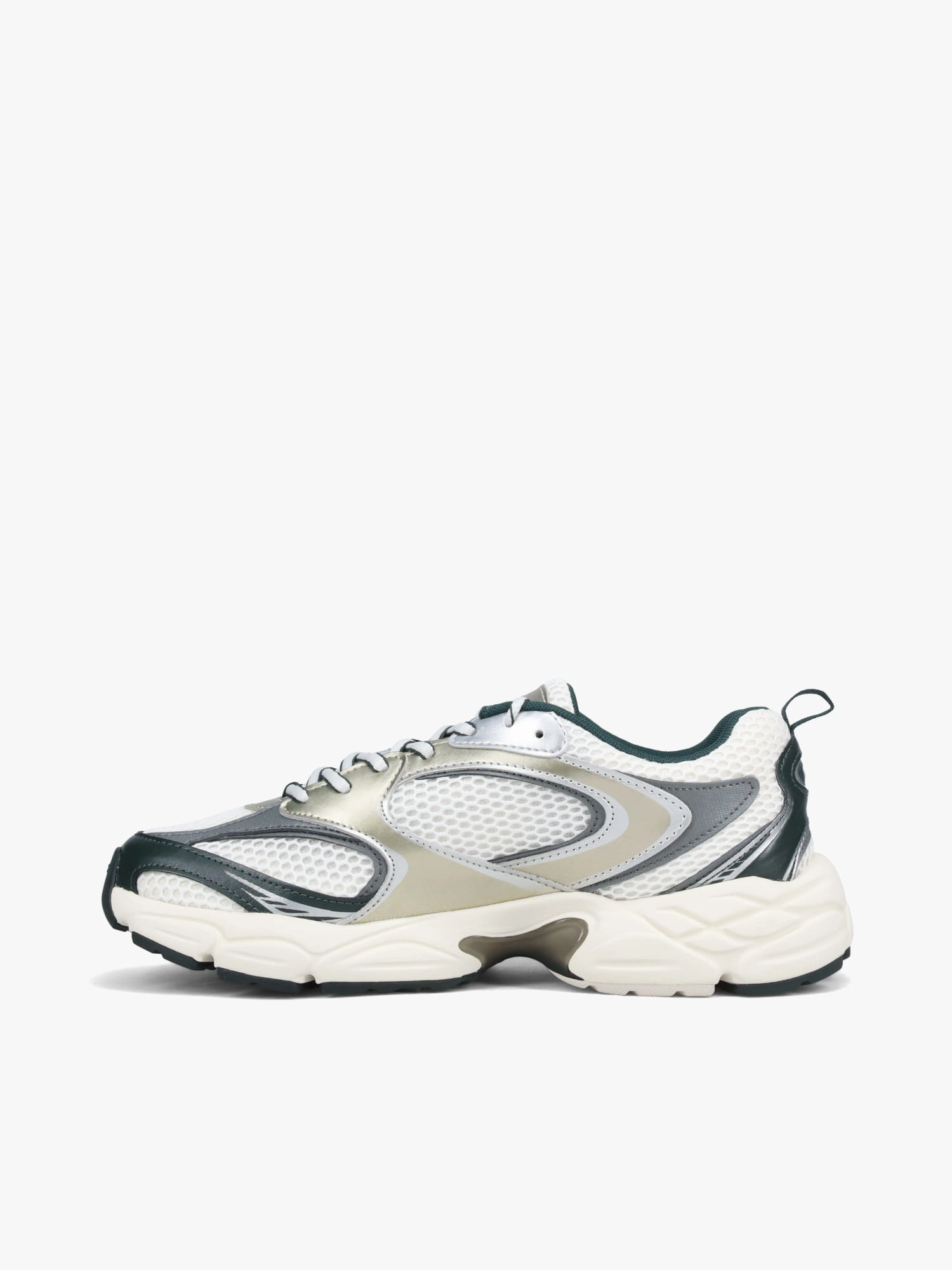 Storm 96 2k Off Wht Dk grn Elegant shock absorption Walking Ease