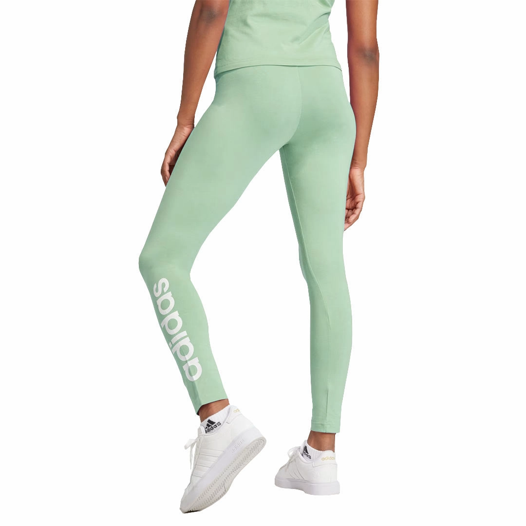 adidas - Women's Essentials High-Waisted Logo Leggings (HL2013) Flattering Design Wear