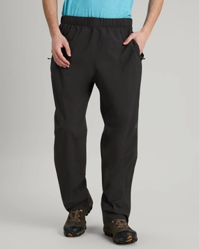 Quick Dry Technology Men's Trailhead Stretch 2.5-layer Rain Pants - Black Stingray