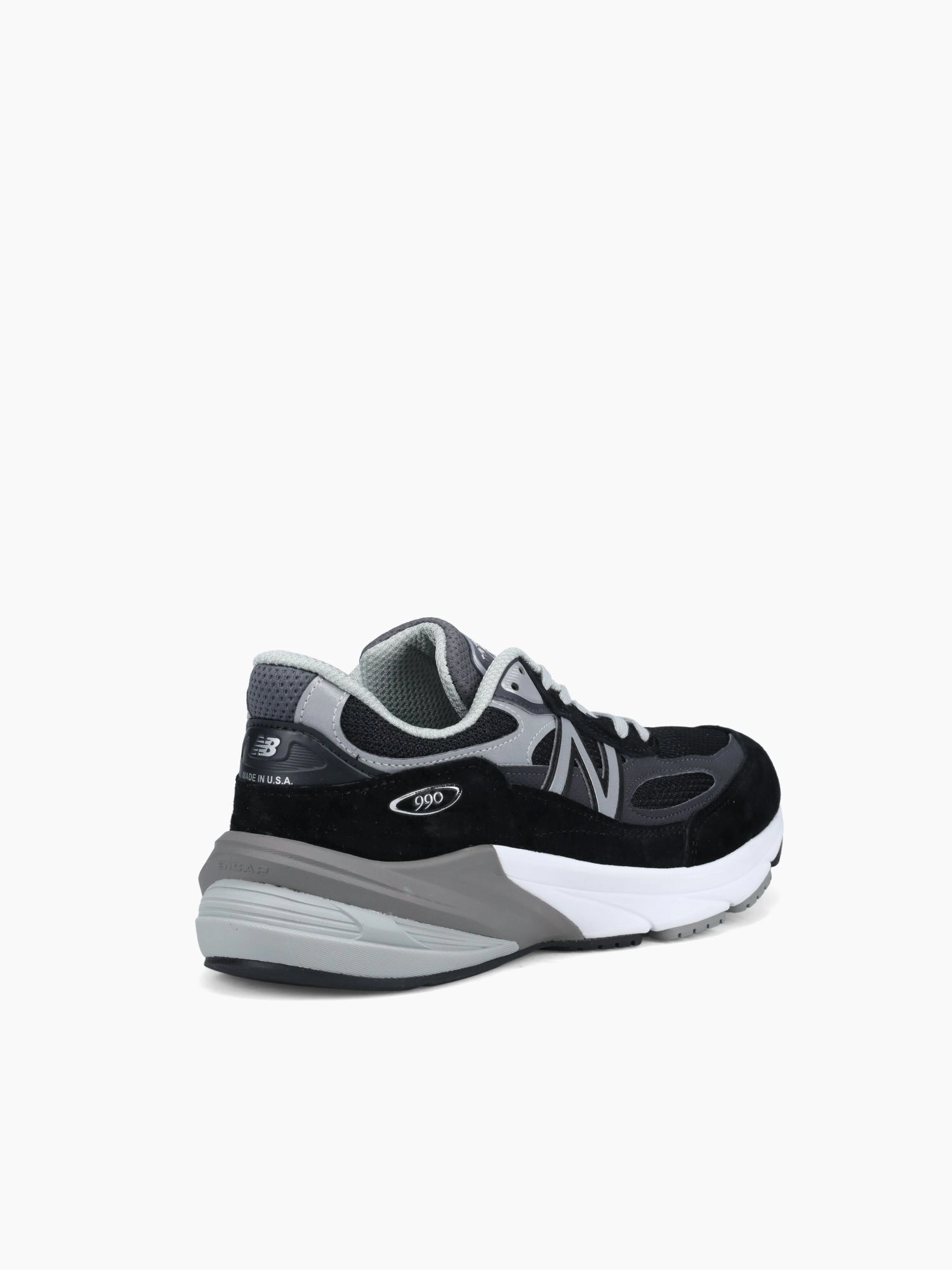 990v6 Black Suede Cushion Layer