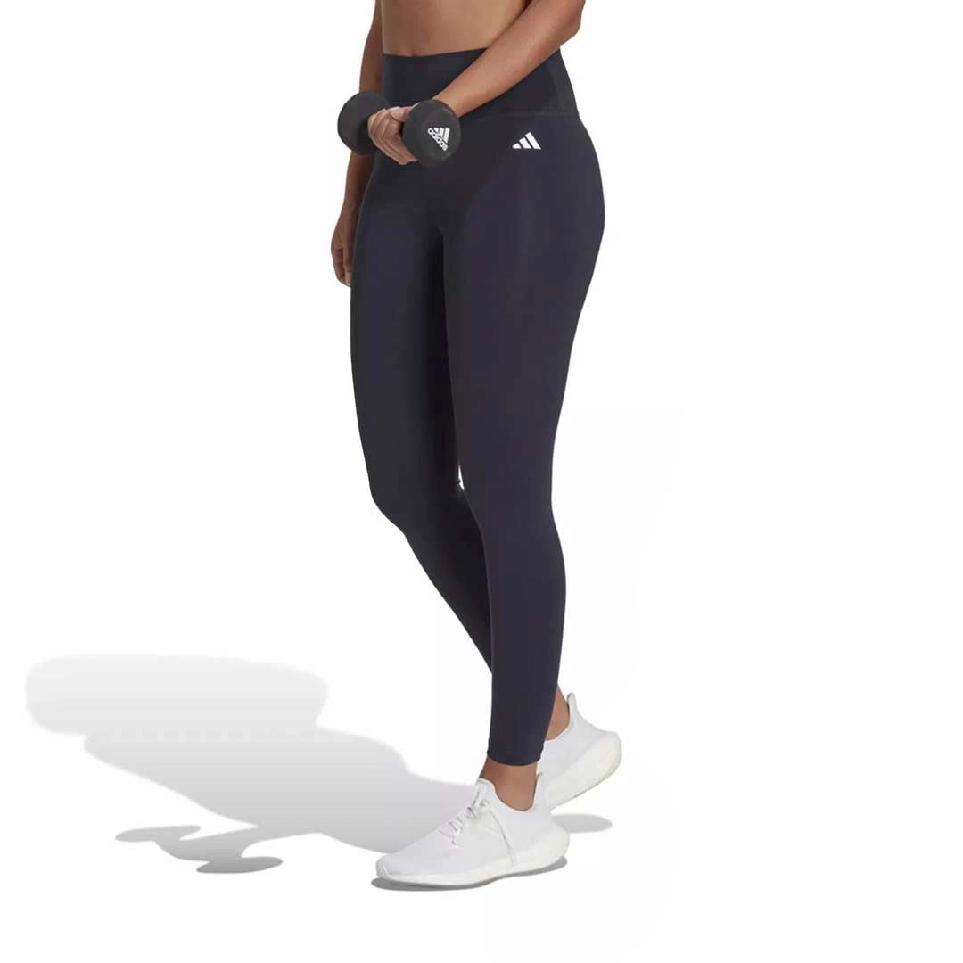 Adjustable Drawcord Effortless Style adidas - Women's Training Essentials High-Waisted 7/8 Leggings (HK6604)