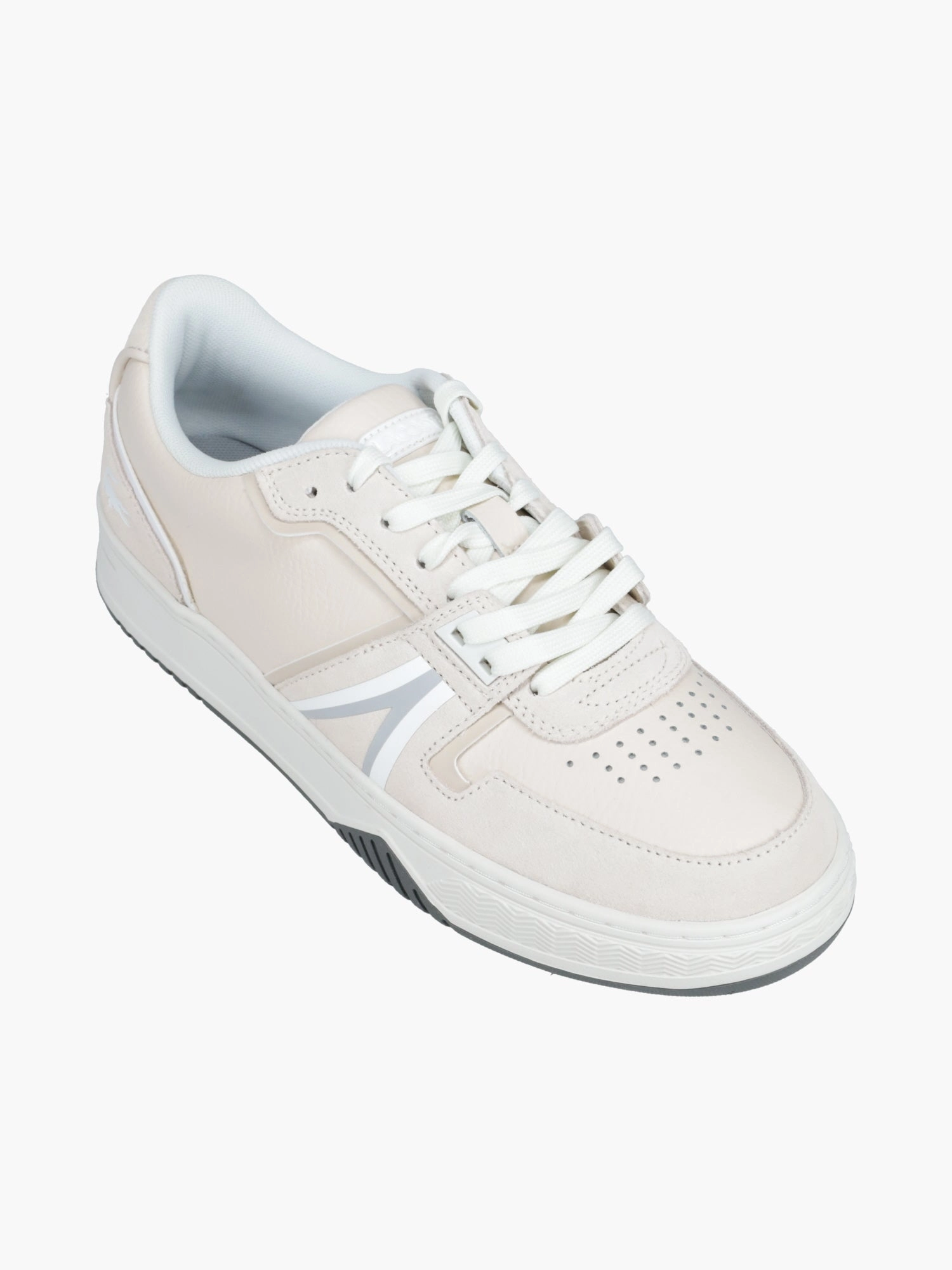 L001 124 3 Offwhite Grey leather Suede Insole Support High Rebound Foam