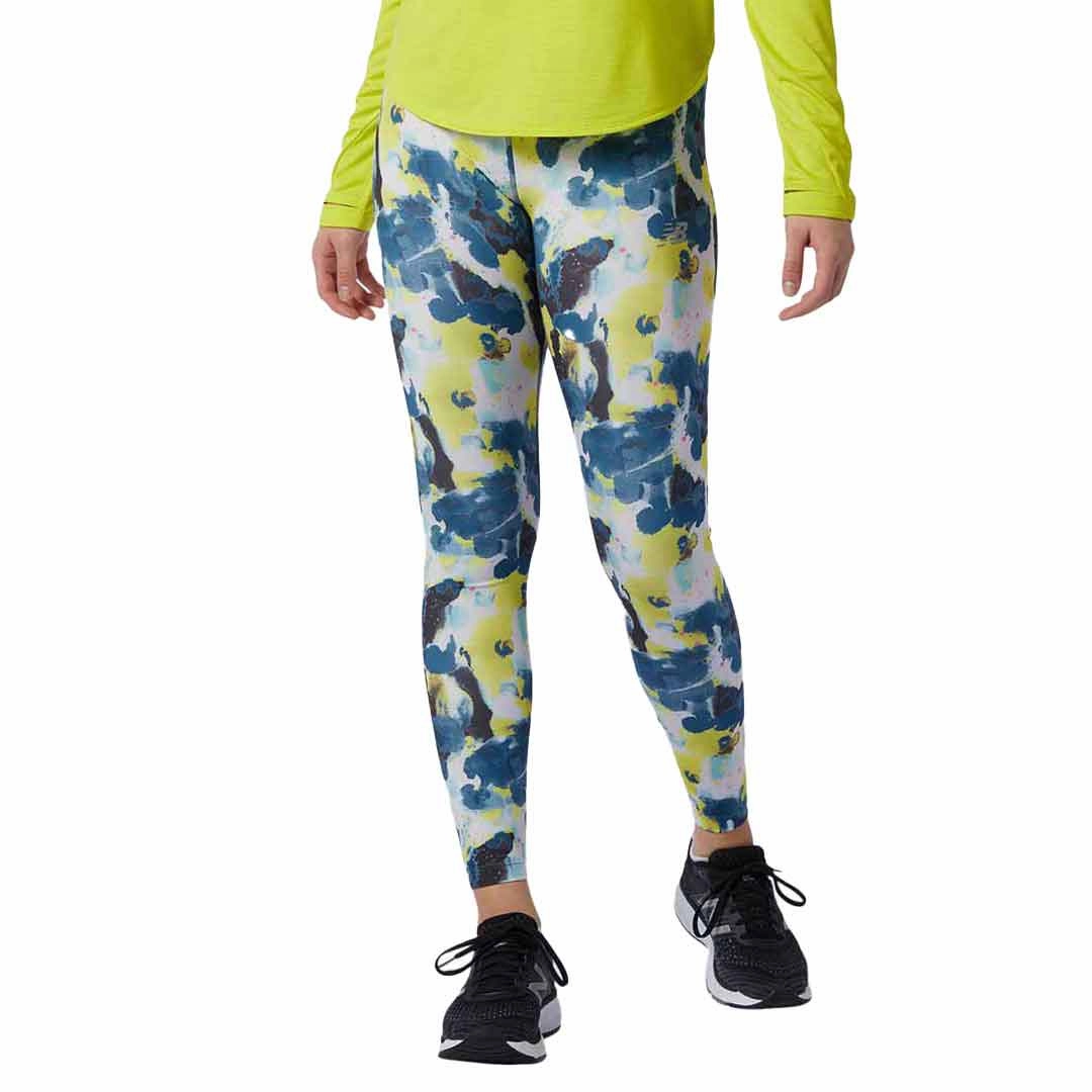 Timeless Utility Breathable Weave Fabric New Balance - Women's Printed Accelerate Tights (WP11213 BYU)