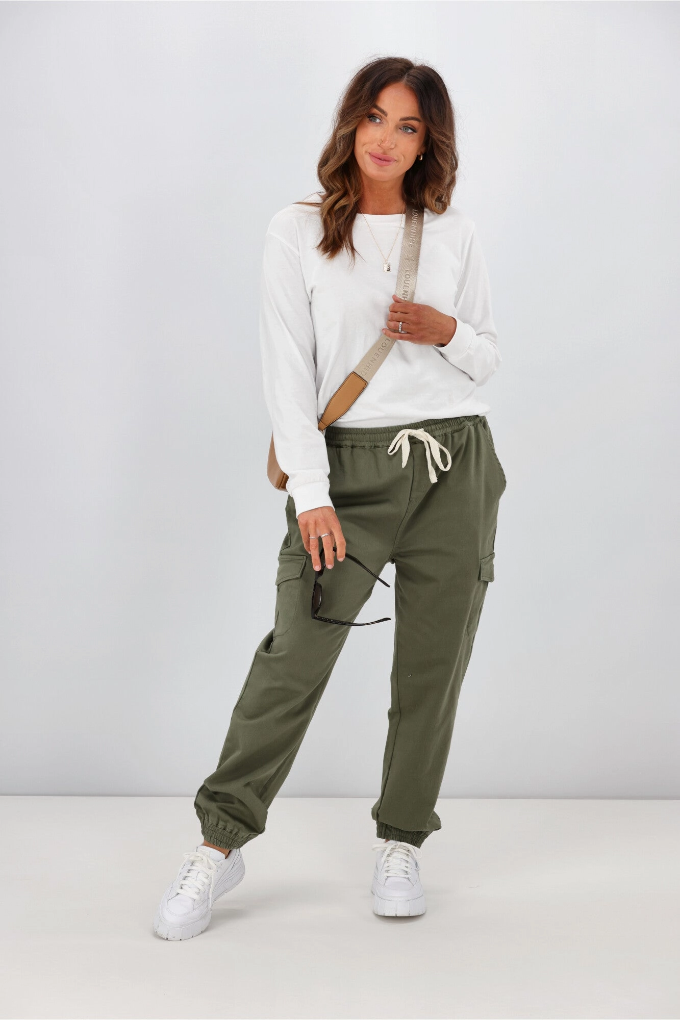 Thermal regulation Slimming Effect Betty Basics Connecticut Cargo Jean Khaki