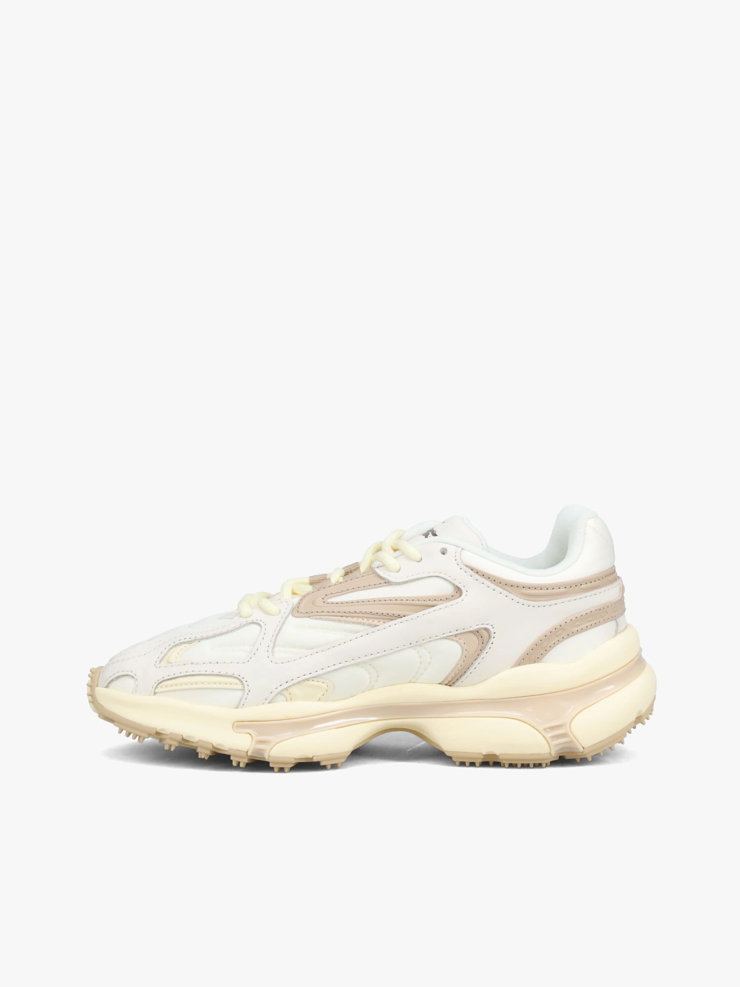 No Squeeze Casual Comfort L0032k24 Off Wht Lt brw mesh