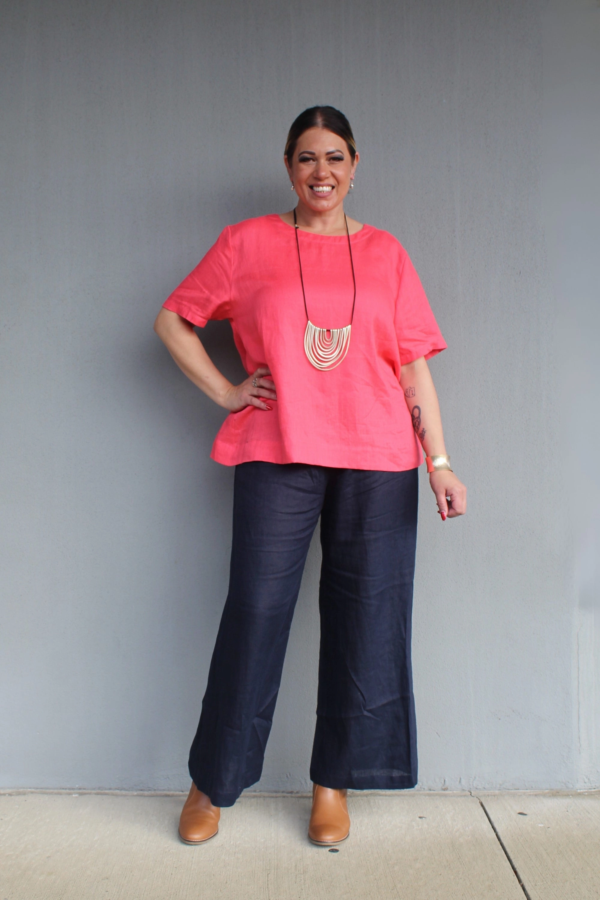 Magazine - Resort Palazzo Pant High Rise Design WaterproofTechnology