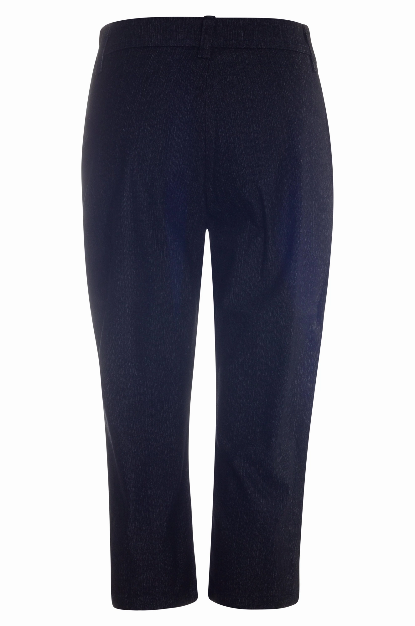 Wide waistband Mid Calf Jeans | BLACK | 6597AR Rainy Day High Quality