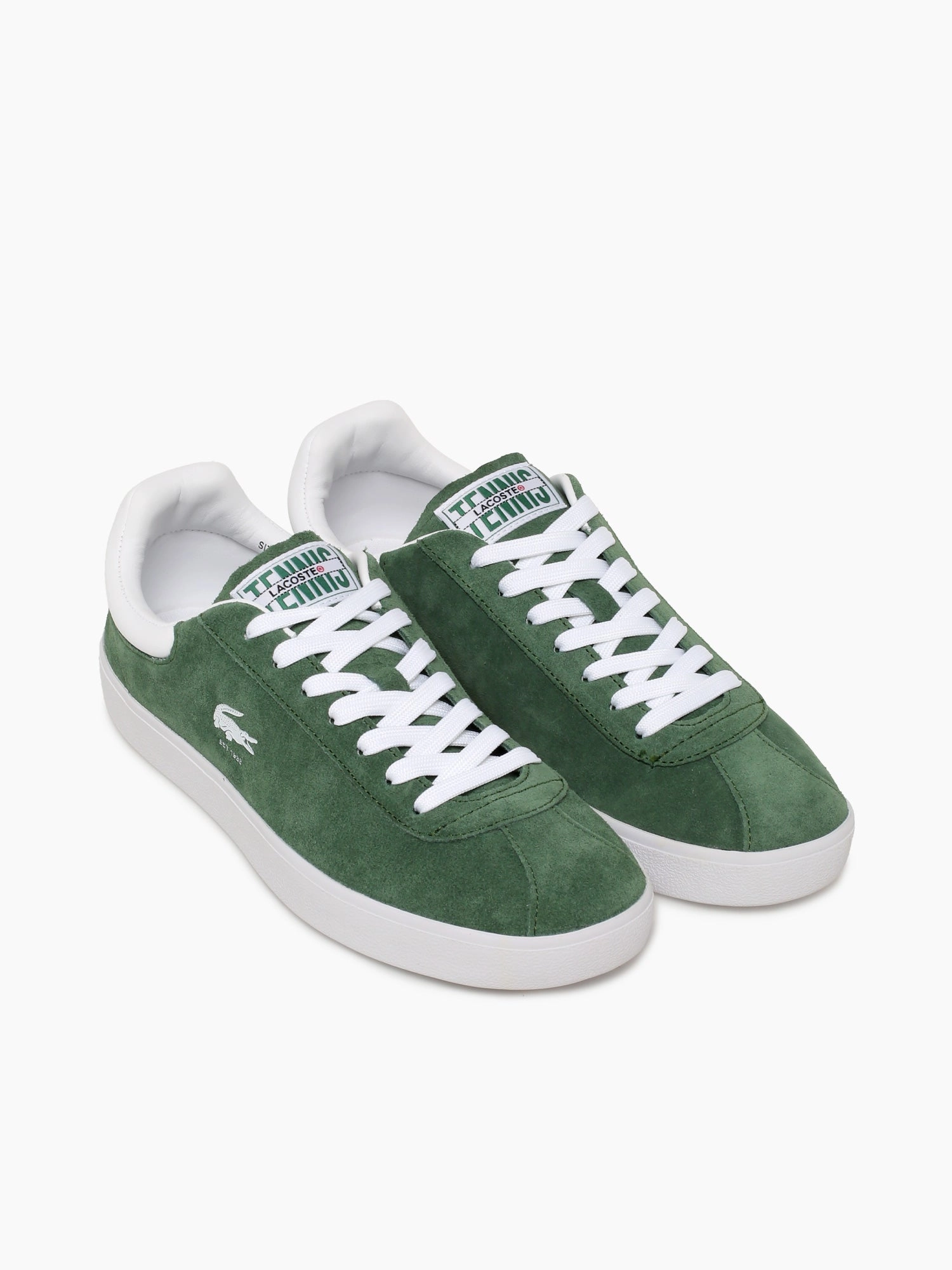 Water resistant coating Baseshot Grn Wht suede