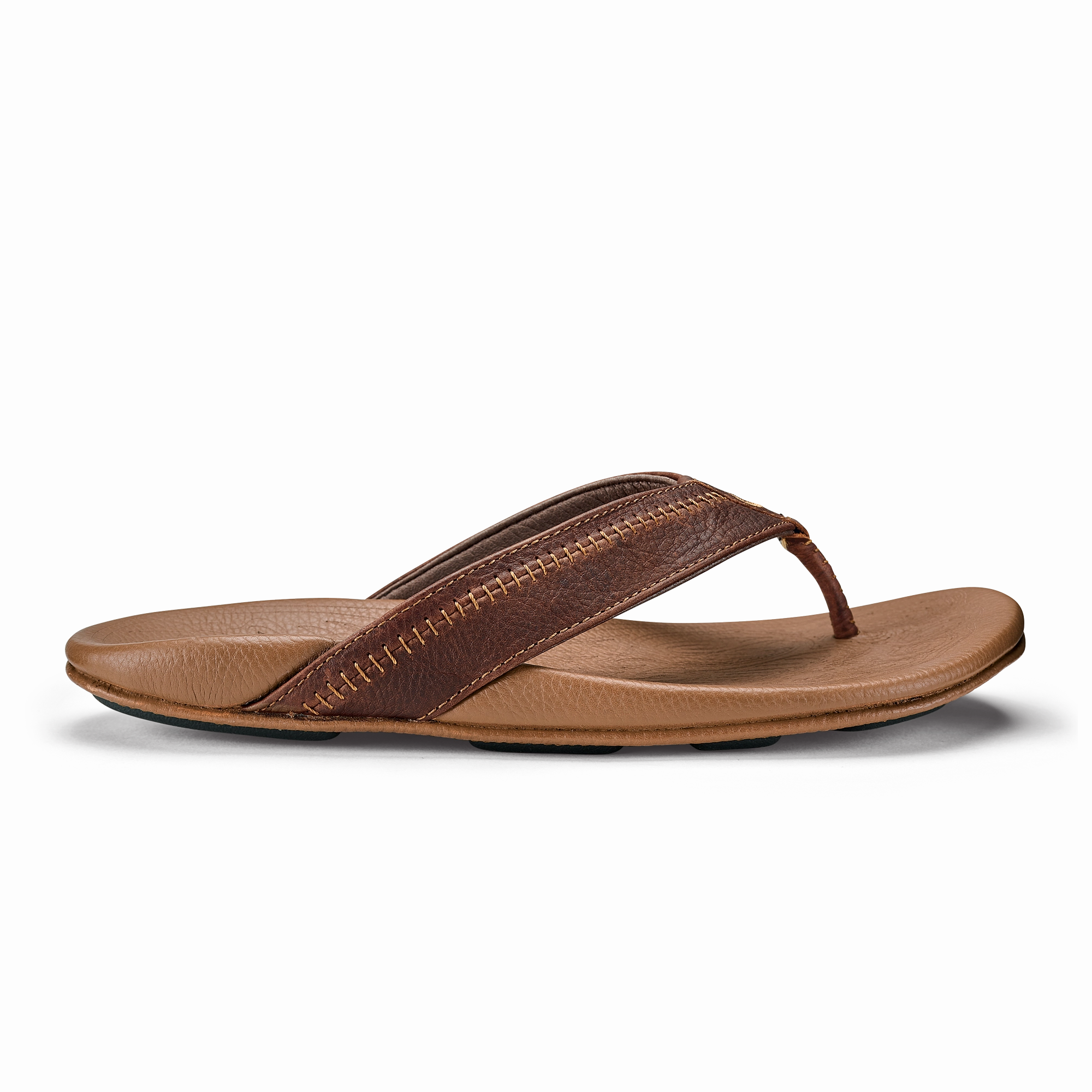 Hiapo - Dark Java / Toffee Comfortable Lightweight Footwear