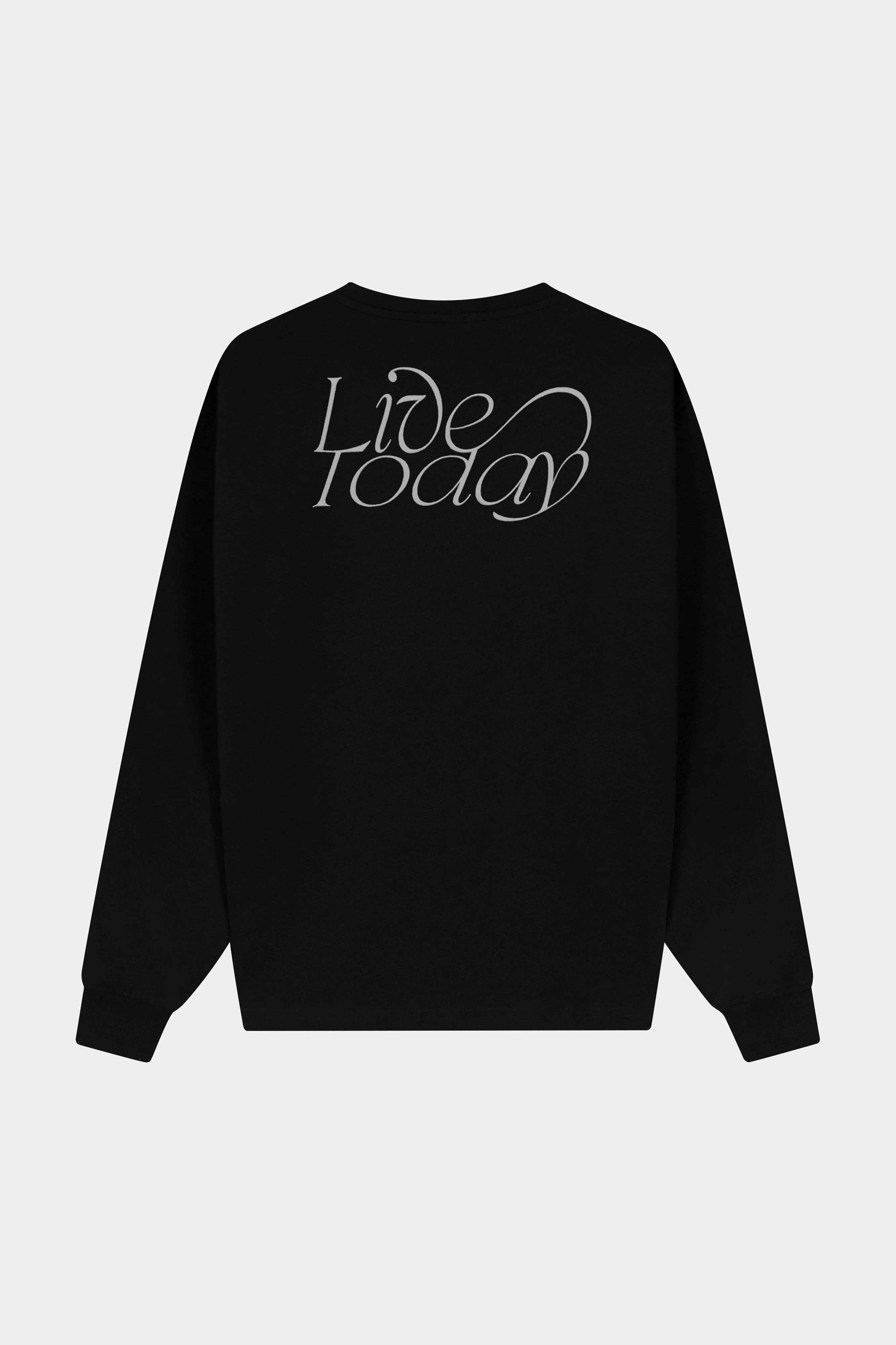 Lightweight Comfort Lightweight Design SWIRL LIVE TODAY SWEATSHIRT