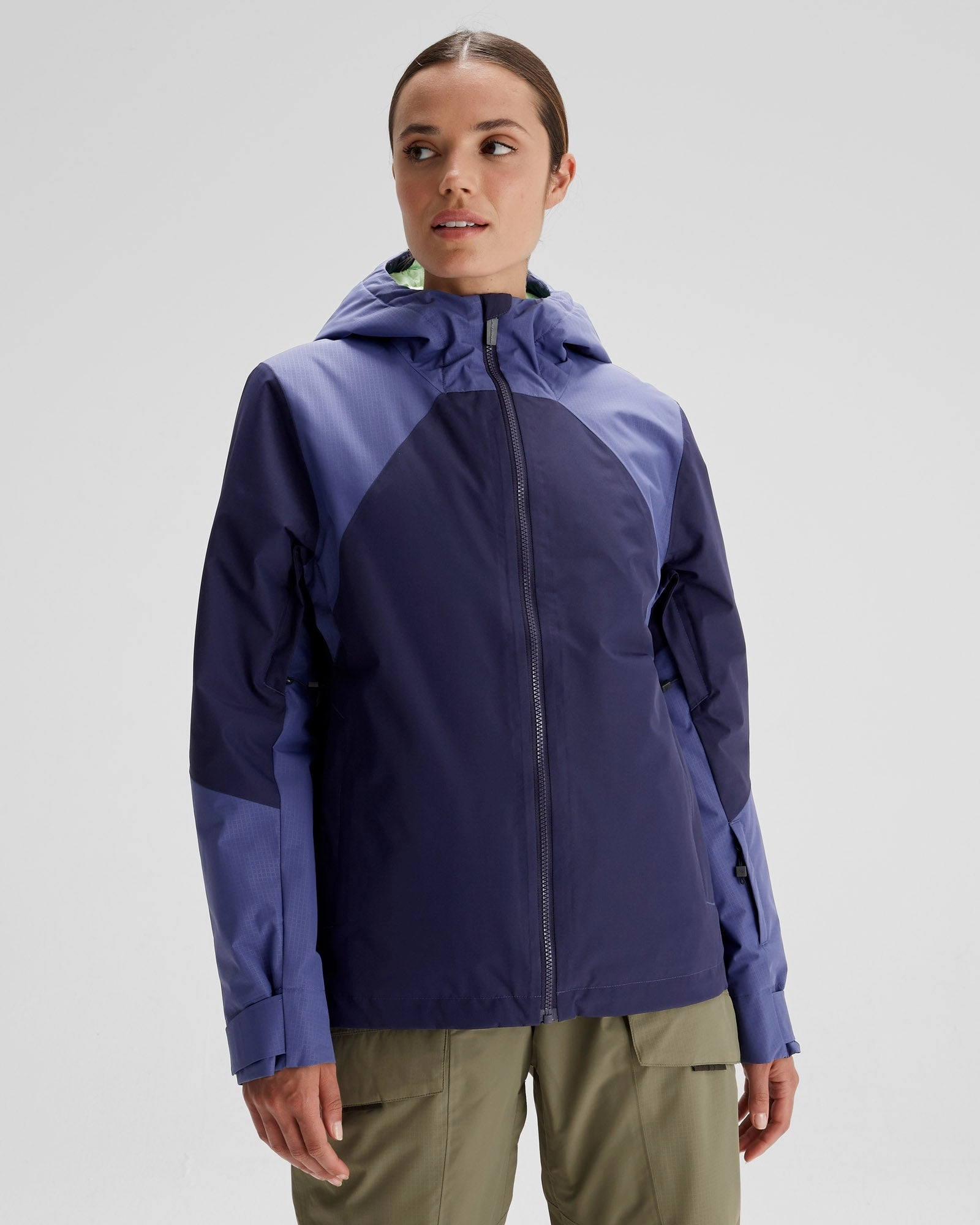 Women's PWDR-Days 2L Insulated Snow Jacket - Dark Horizon/Horizon Line Heat Retention Layer