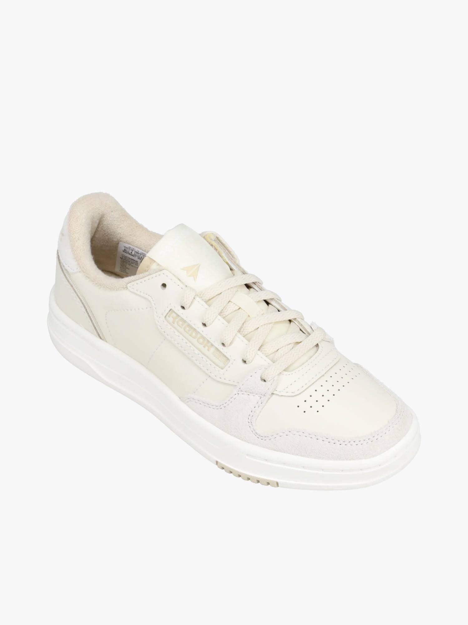 Phase Court Alabaster Leather Slip On Elastic Gusset