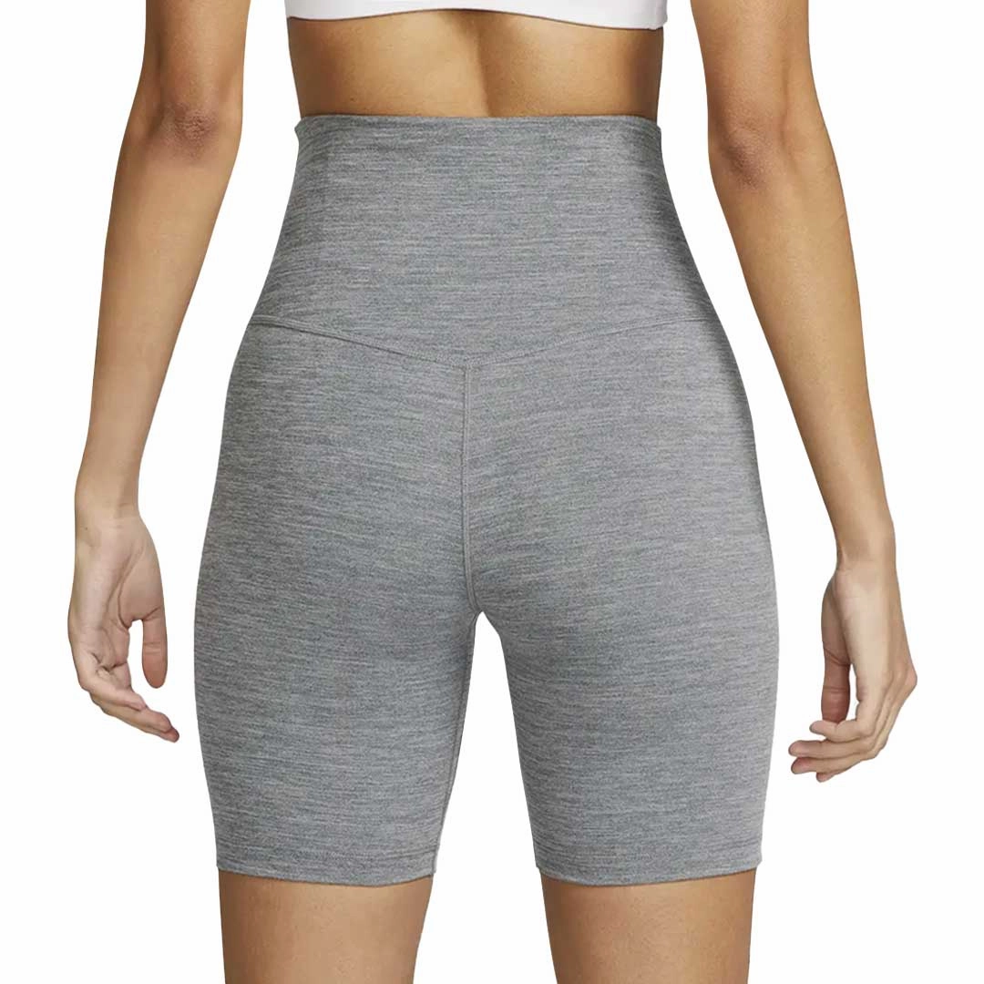 Nike - Women's Dri-Fit One High Waisted 7 Inch Biker Shorts (DV9022 068) Structured fabric