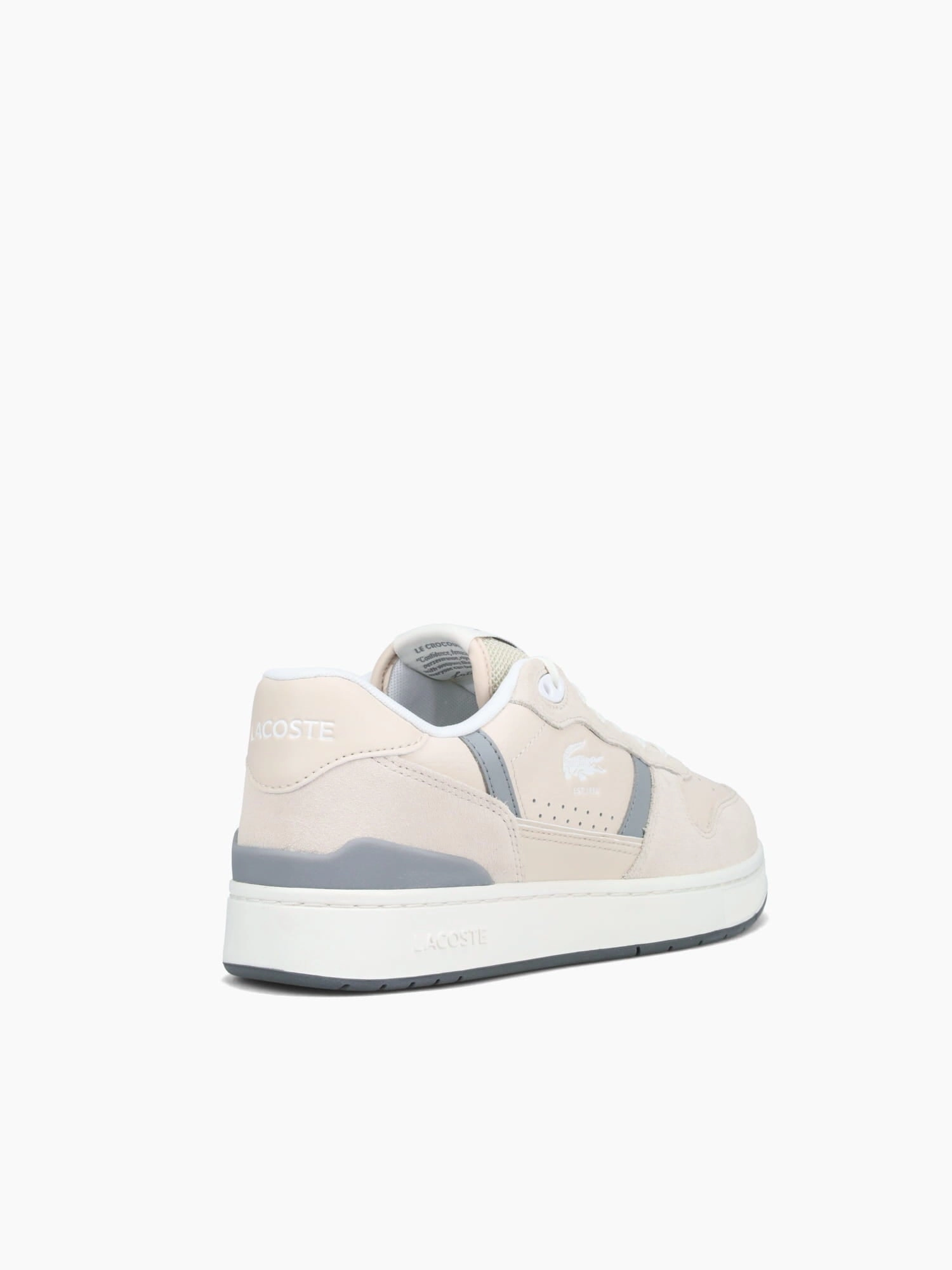 Softer Touch Tclip Set 224 3 Offwht Ltgray leather