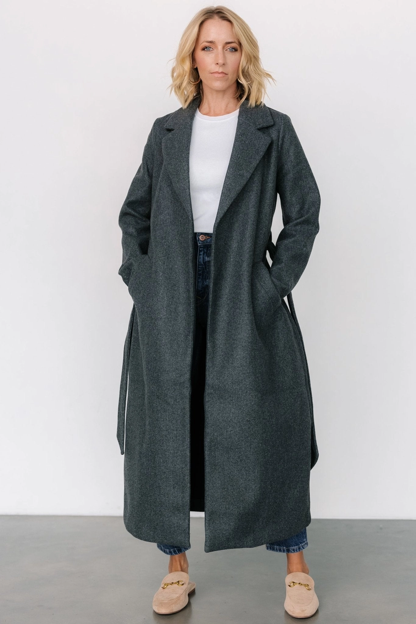 Glenwood Coat | Dark Gray Anti Slip Cuffs