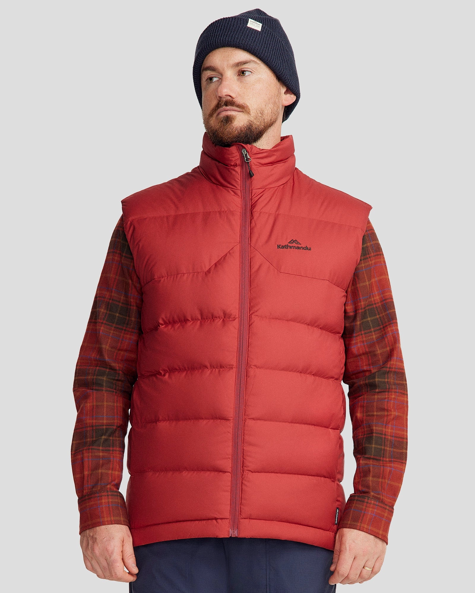 Smooth Finish Men's Epiq Down Vest - Pinot