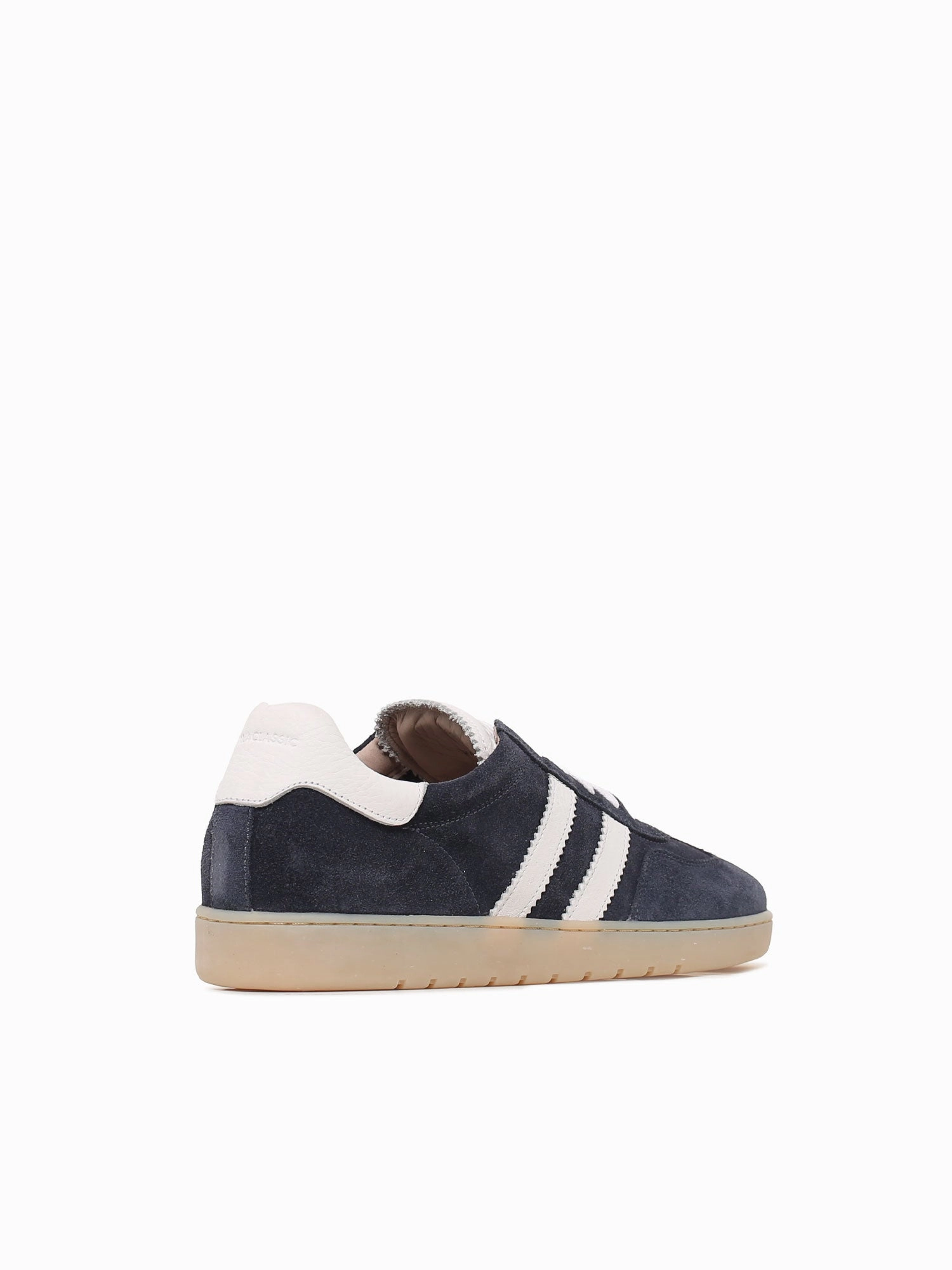 Supportive Heel Counter Motion Flow Bradley Indigo Branco camurca