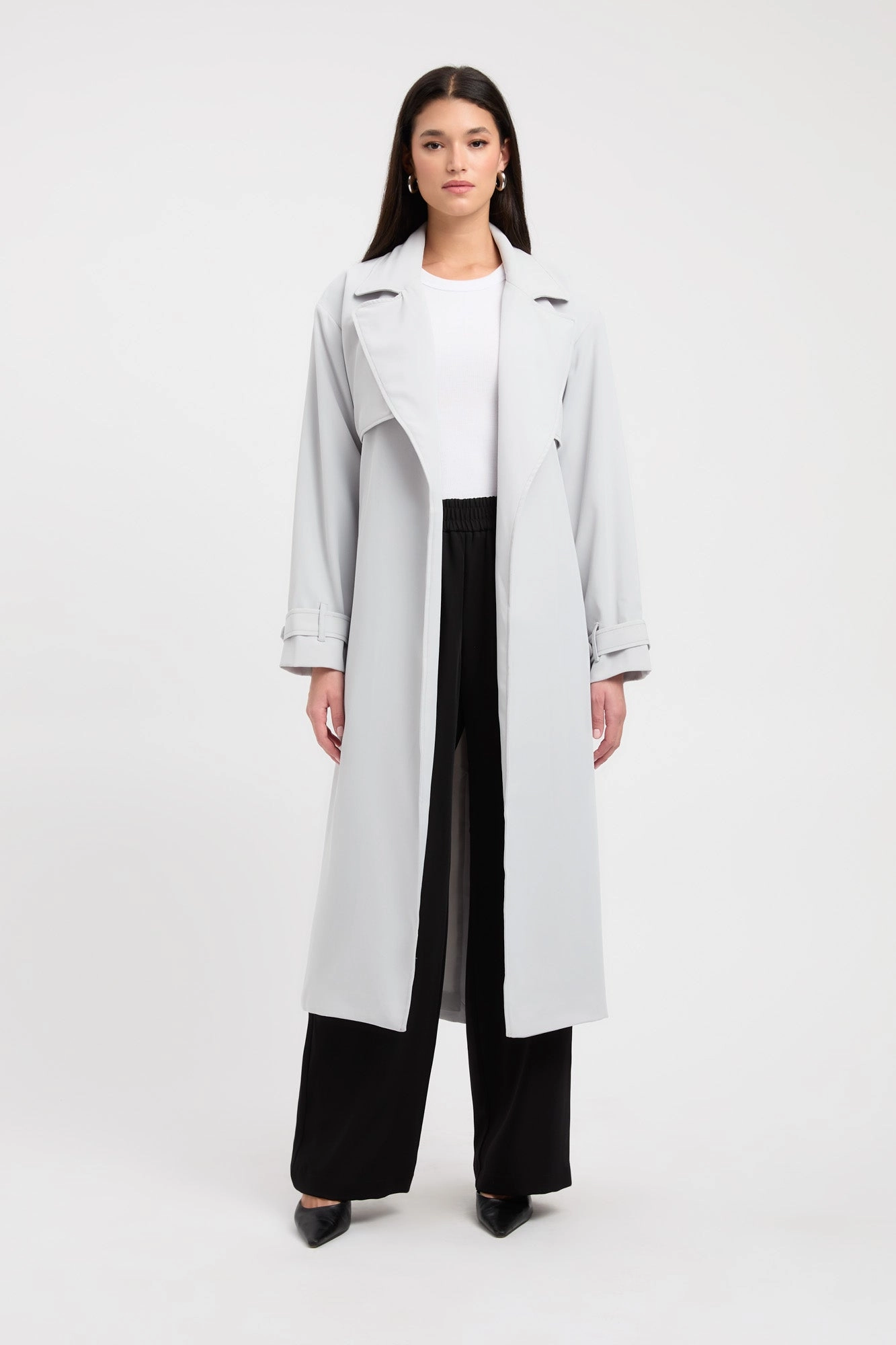 Serge Trench Mid Length