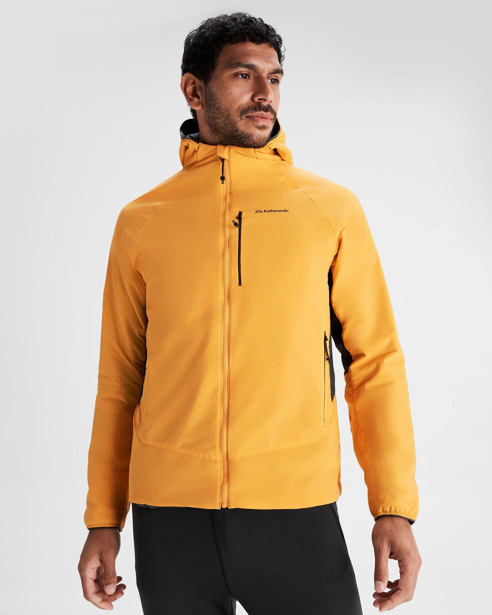 Wrinkle Free Material Windproof Insulated Coat Men's Seeker PrimaLoft? Active Hooded Jacket - Daybreak