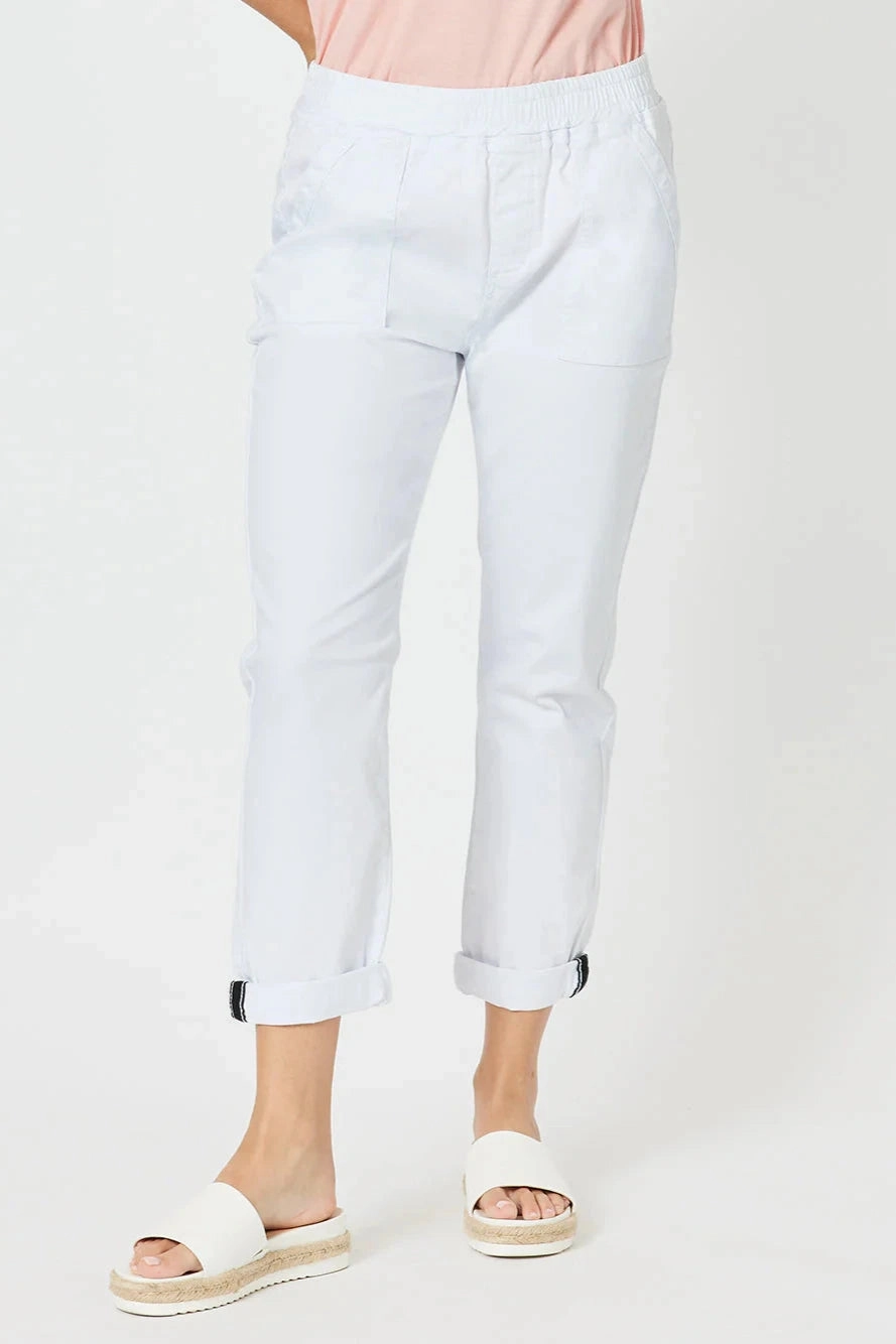 Threadz - 45629 Isabella Cotton Pant Quick Access Zippers