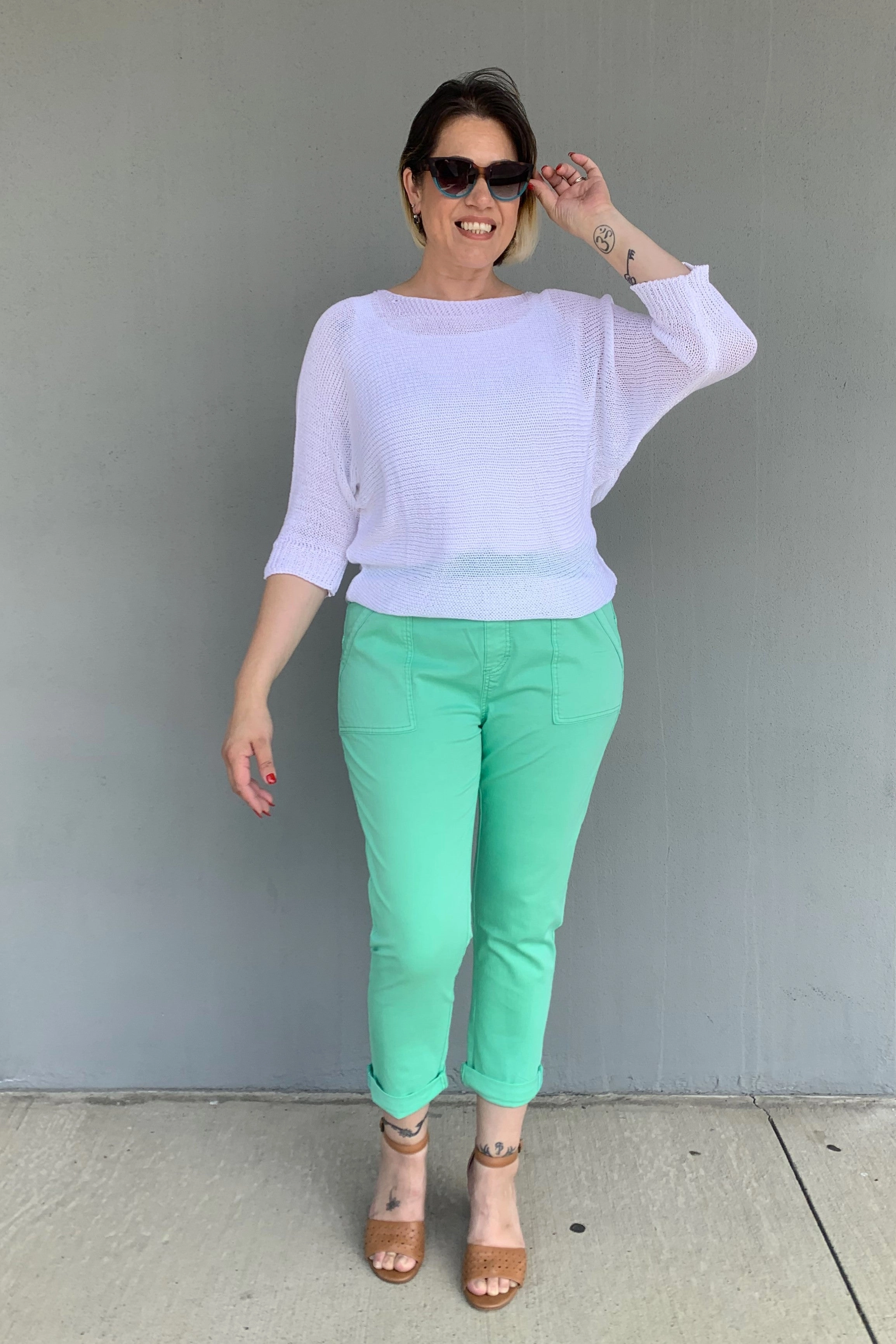 Threadz - 45629 Isabella Cotton Pant Active Utility