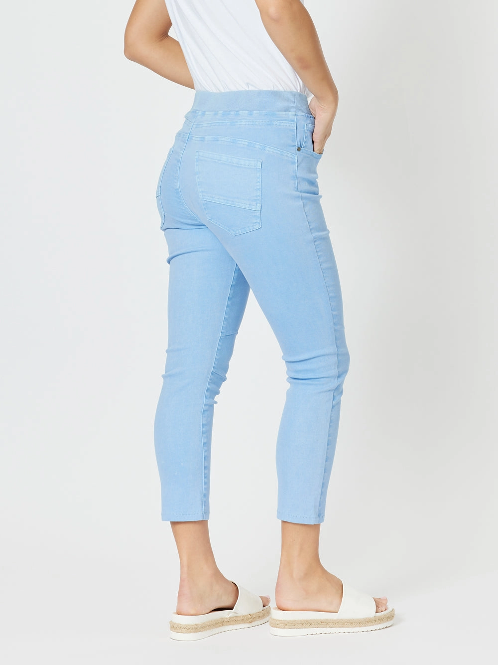 Ultra Light Cycling Trip Threadz Bella Strech Jean Blue