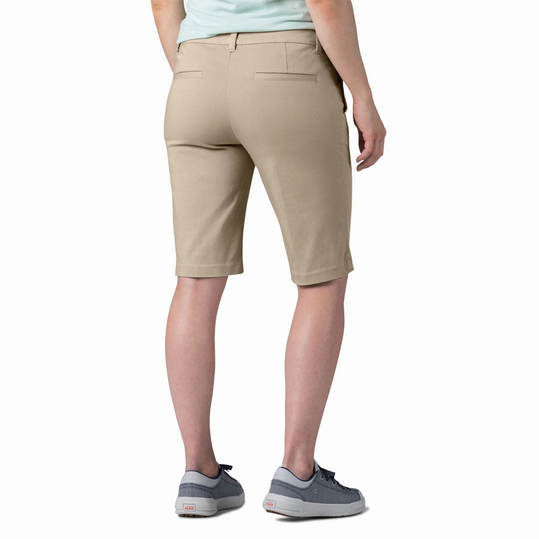 Flattering Look All Time Use Dickies - Women's Perfect Shape Bermuda Shorts (FR401RDG2)