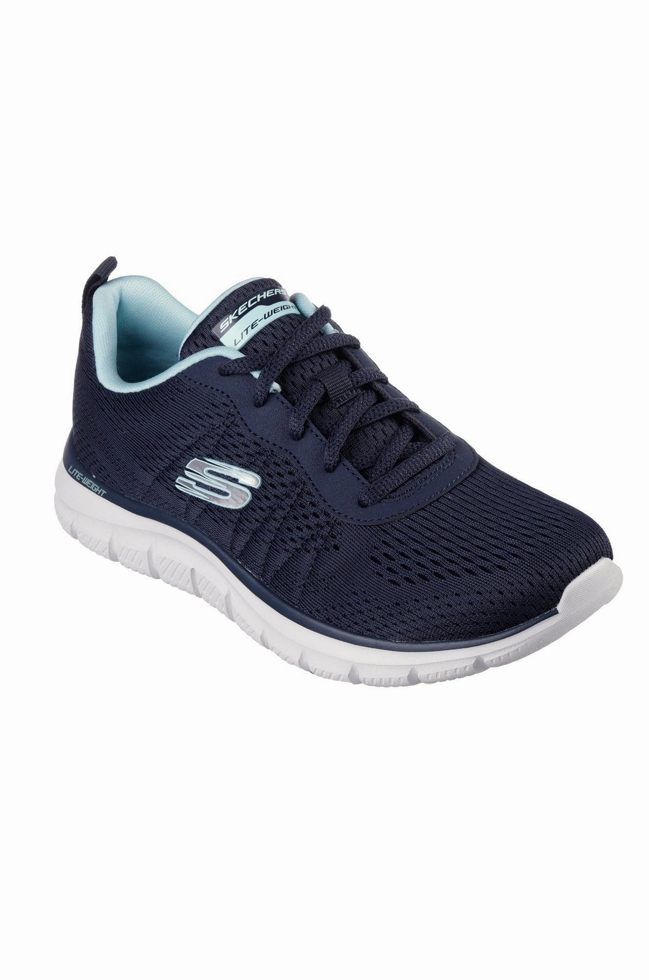Slip Assist Track New Staple Sneaker | NAVY/AQUA | 150141 C1
