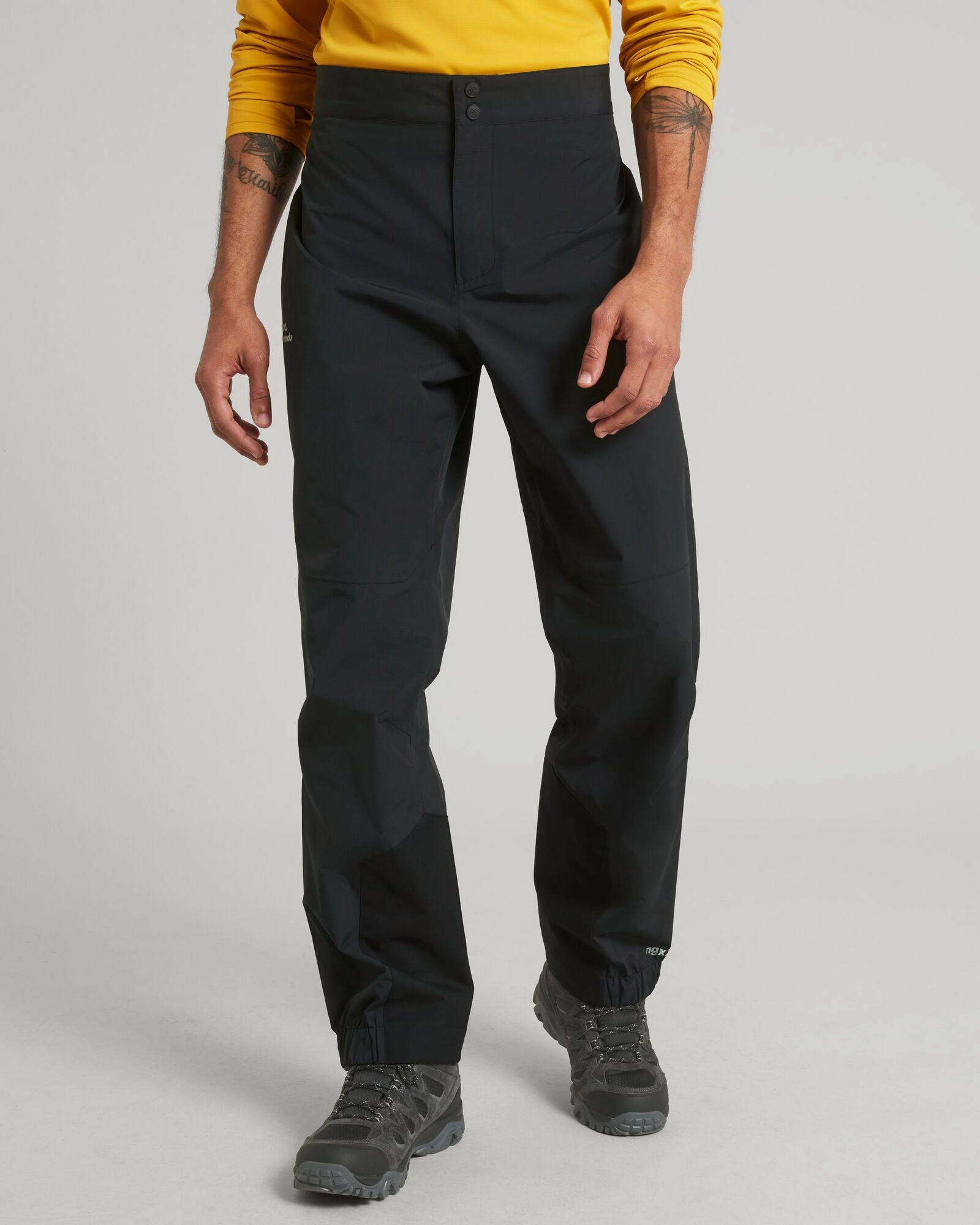 Trailhead Men's Rain Pants v3 - Black Sweat Wicking Liner Smart Comfort