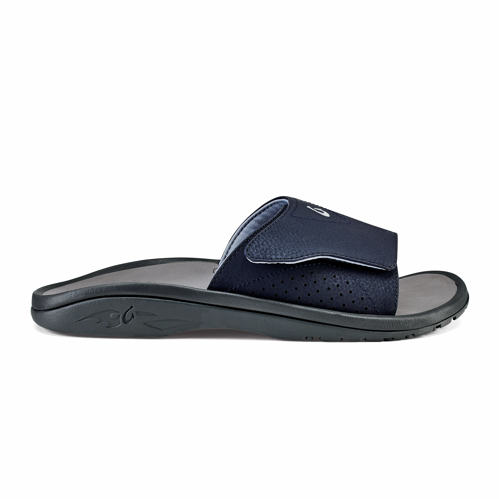 slim fit pool Nalu Slide - Trench Blue / Charcoal