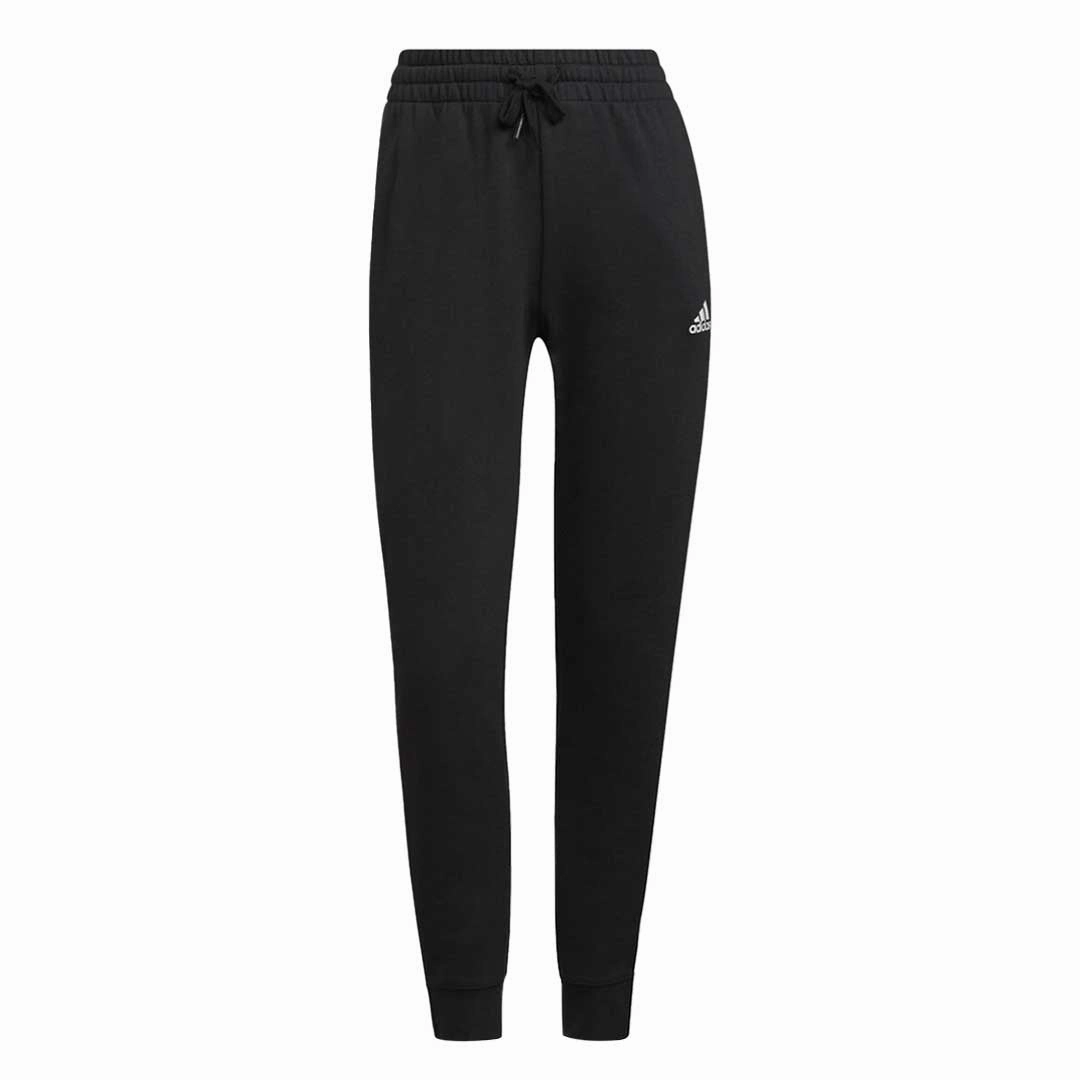 adidas - Women's Essentials 3-Stripes Regular-Cut Pant (GS1383) Quick Adjust Fit LowProfileWaistband