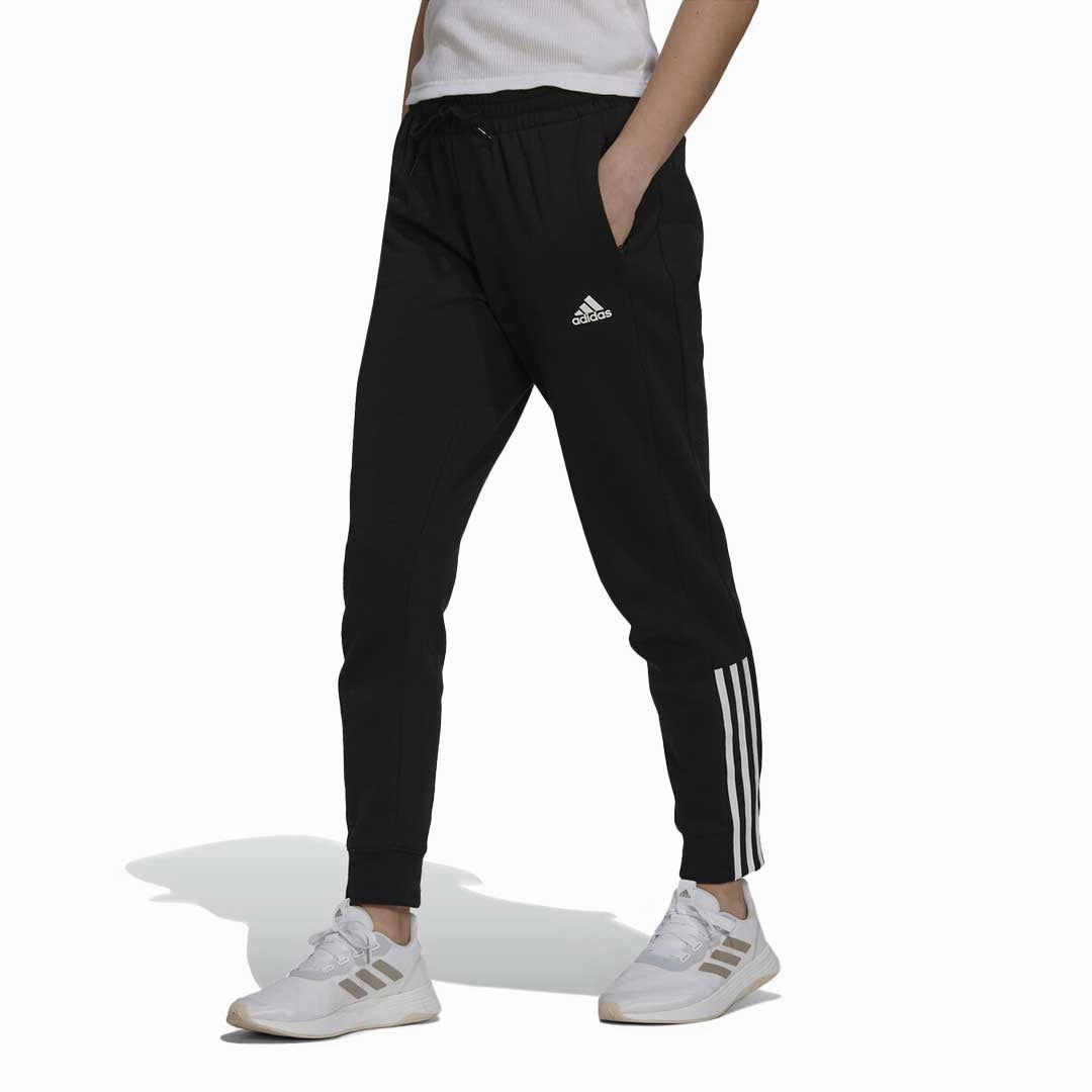 AntiStaticFinish adidas - Women's Essentials 3-Stripes Regular-Cut Pant (GS1383)