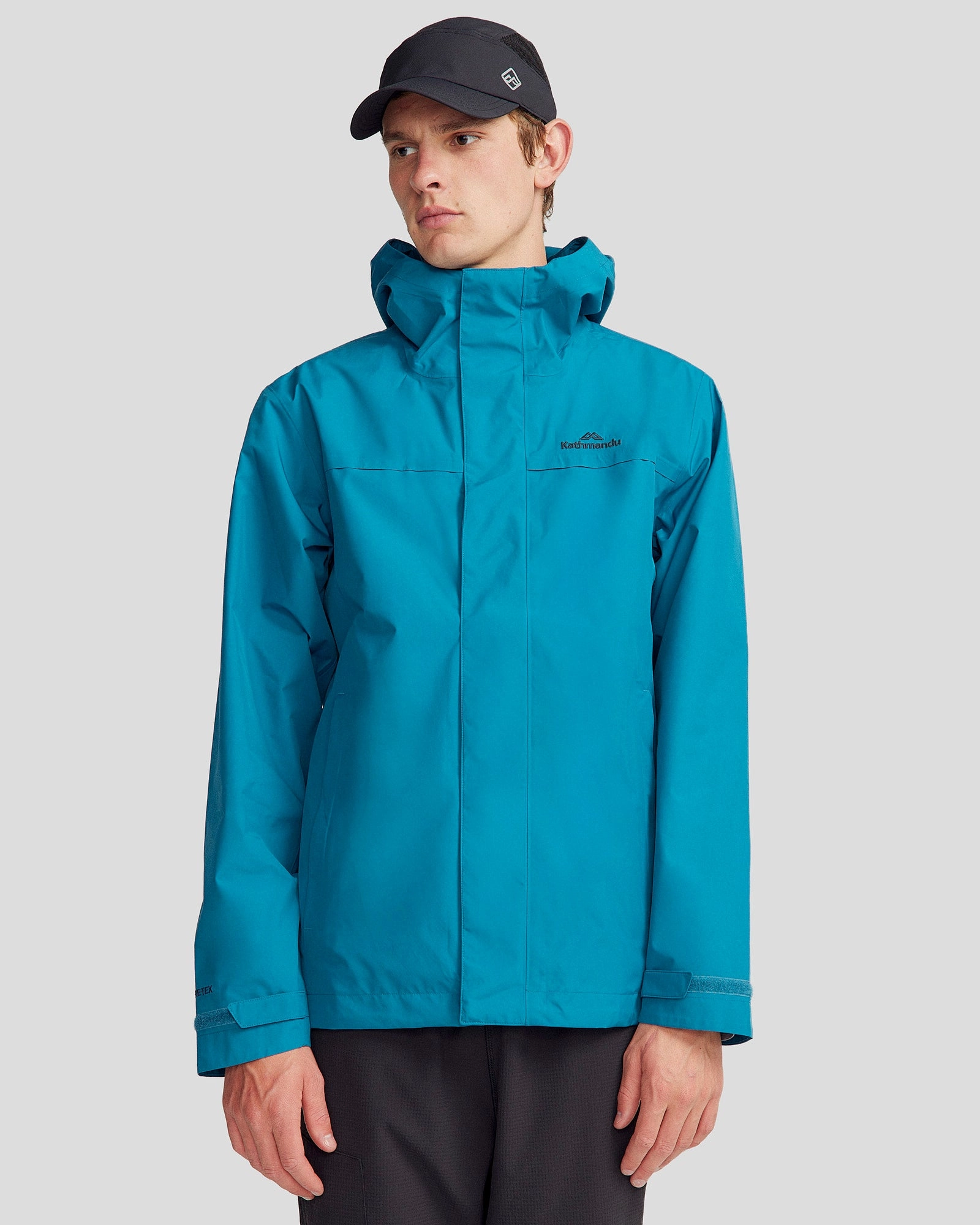 Men's Bealey 2L GORE-TEX? Rain Jacket - Dark Eddy Roll up sleeves Extra Layer Piece