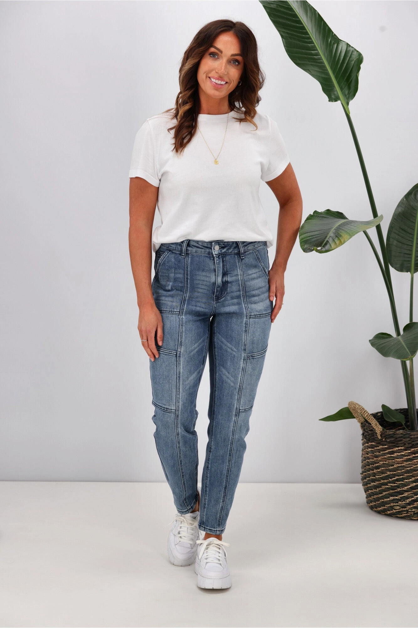 Camping Gear Skin Friendly Perfect Layer Shine On Label Hudson Utility Straight Jean Washed Blue