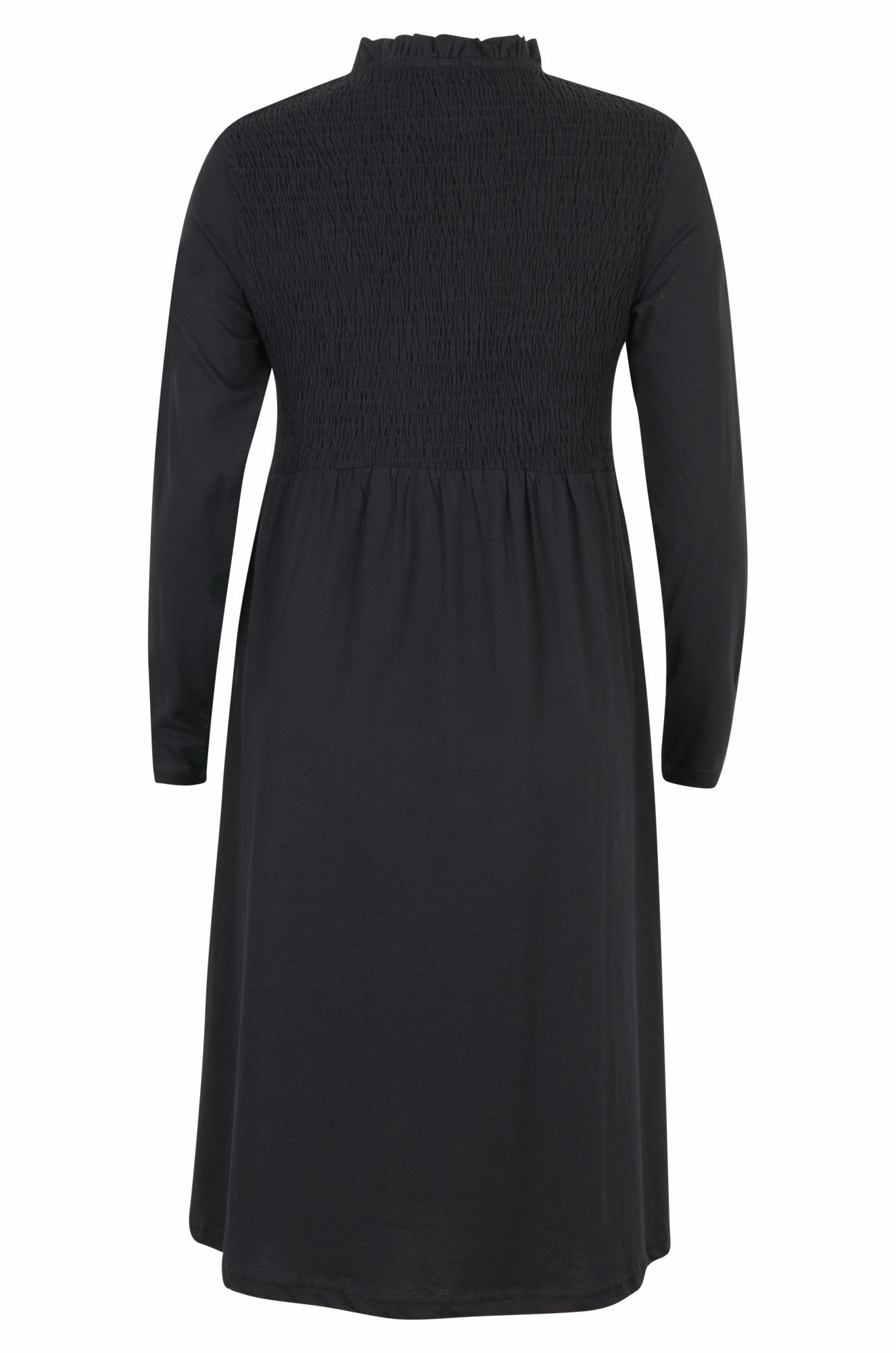 Summer Staple Subtle Comfort 100% Cotton Dress | Black | 3411B1