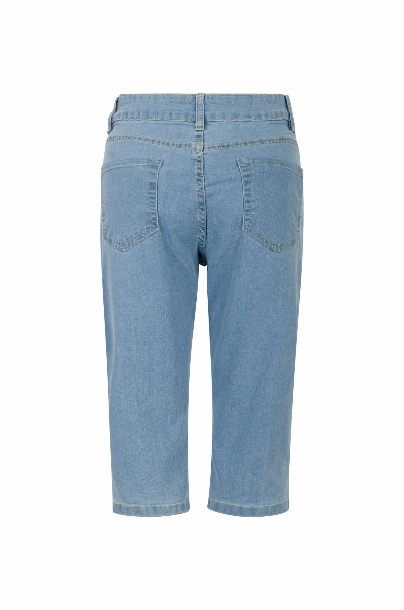 Twin Lakes Below Knee Jeans | LIGHT INDIGO | 6503A1 Beach Day Versatile Soft
