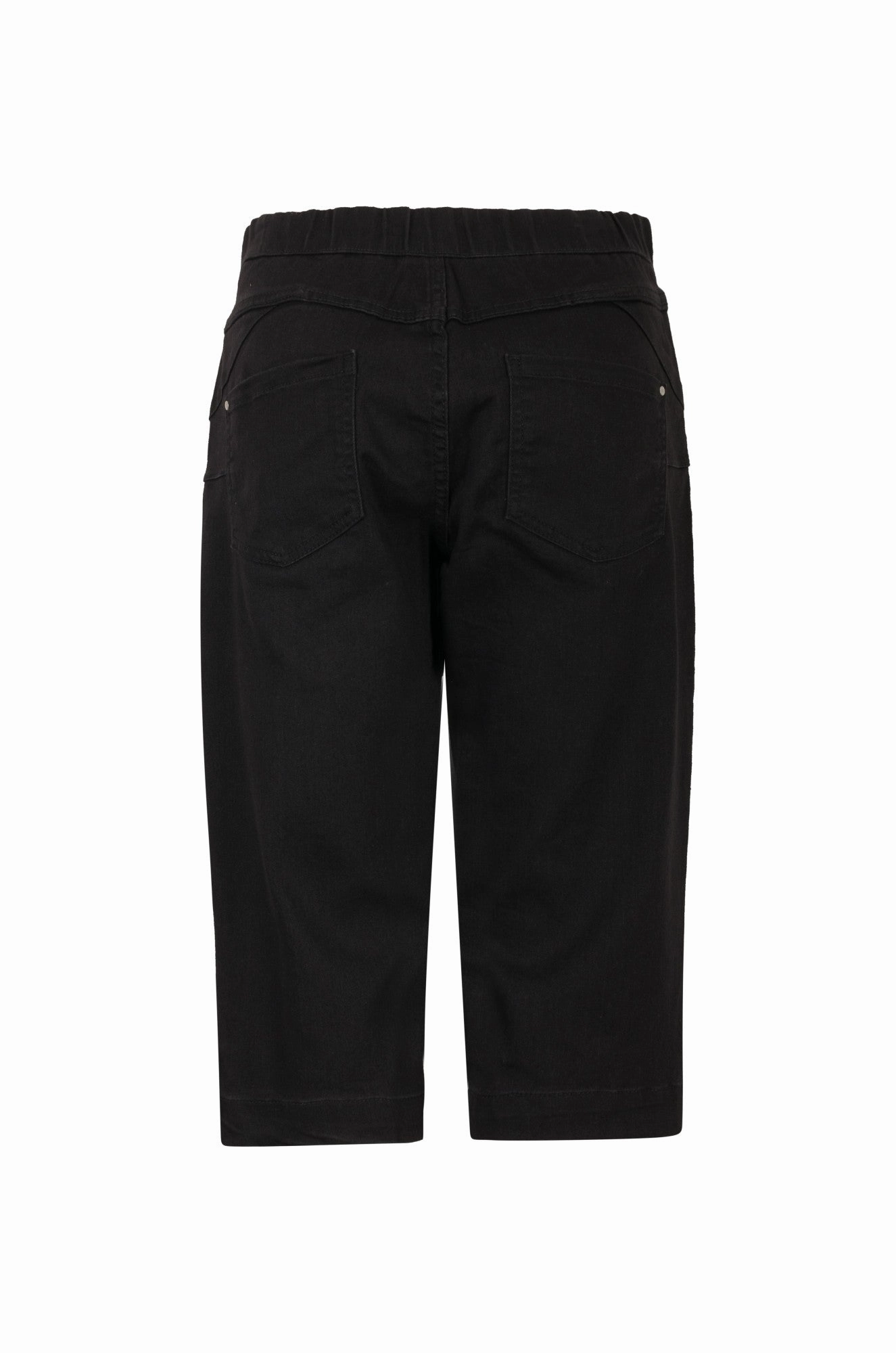 Twin Lakes Denim Below Knee Jeans | Black | 6505A1 Slim Vintage Lover