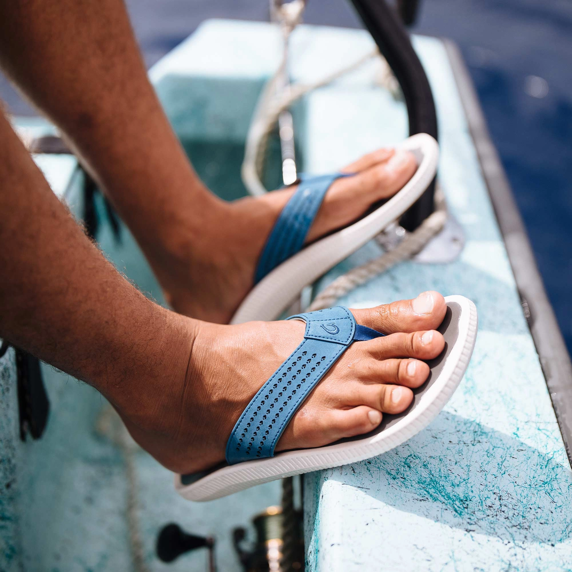 Breathable mesh lining Grip Support Ulele - Slate Blue / Charcoal