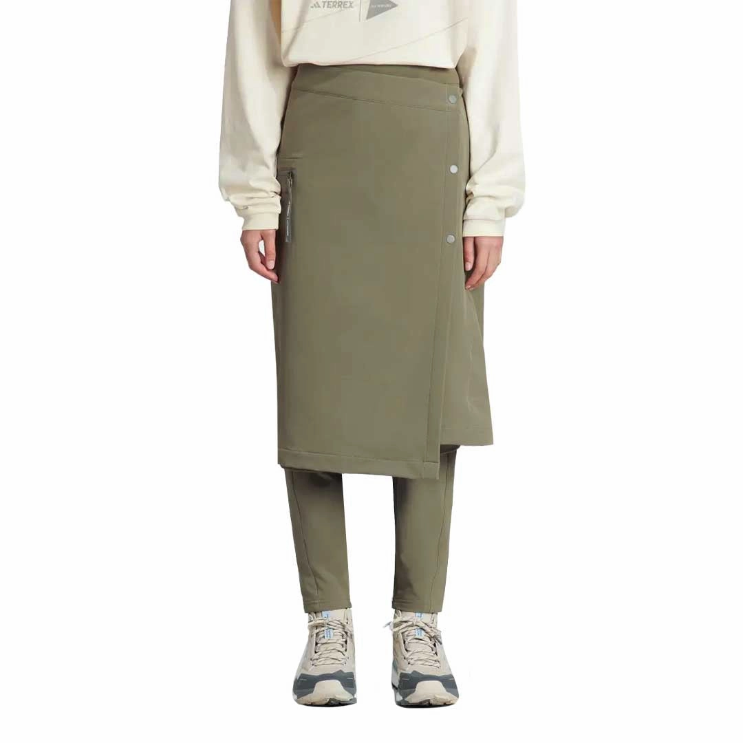 Secure fit ExpandableSidePanels adidas - Women's Terrex x and wander Xploric Pant and Overskirt (IB4818)